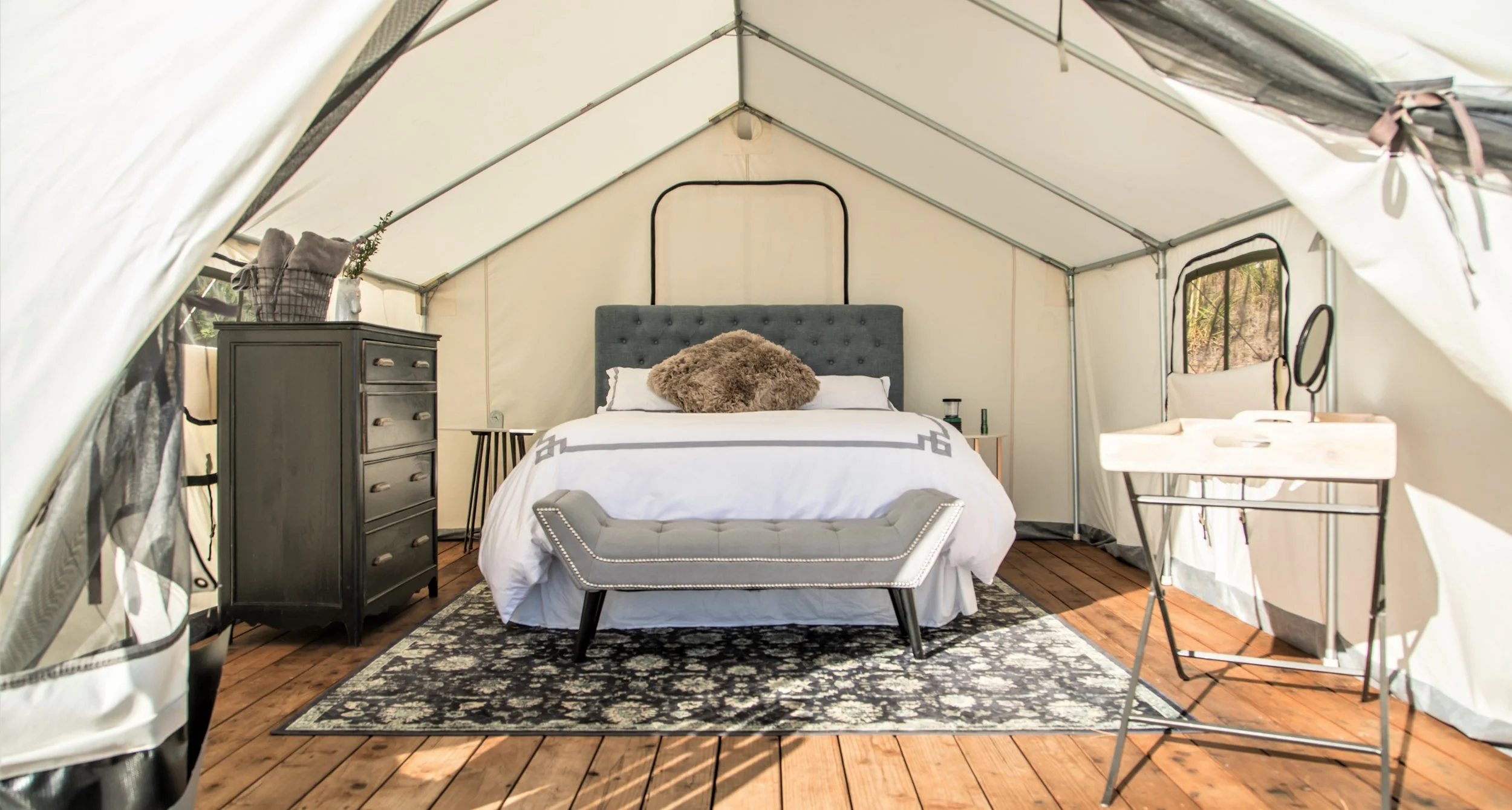 Glamping in East Hampton — Terra Glamping Where Modern Luxury & the
