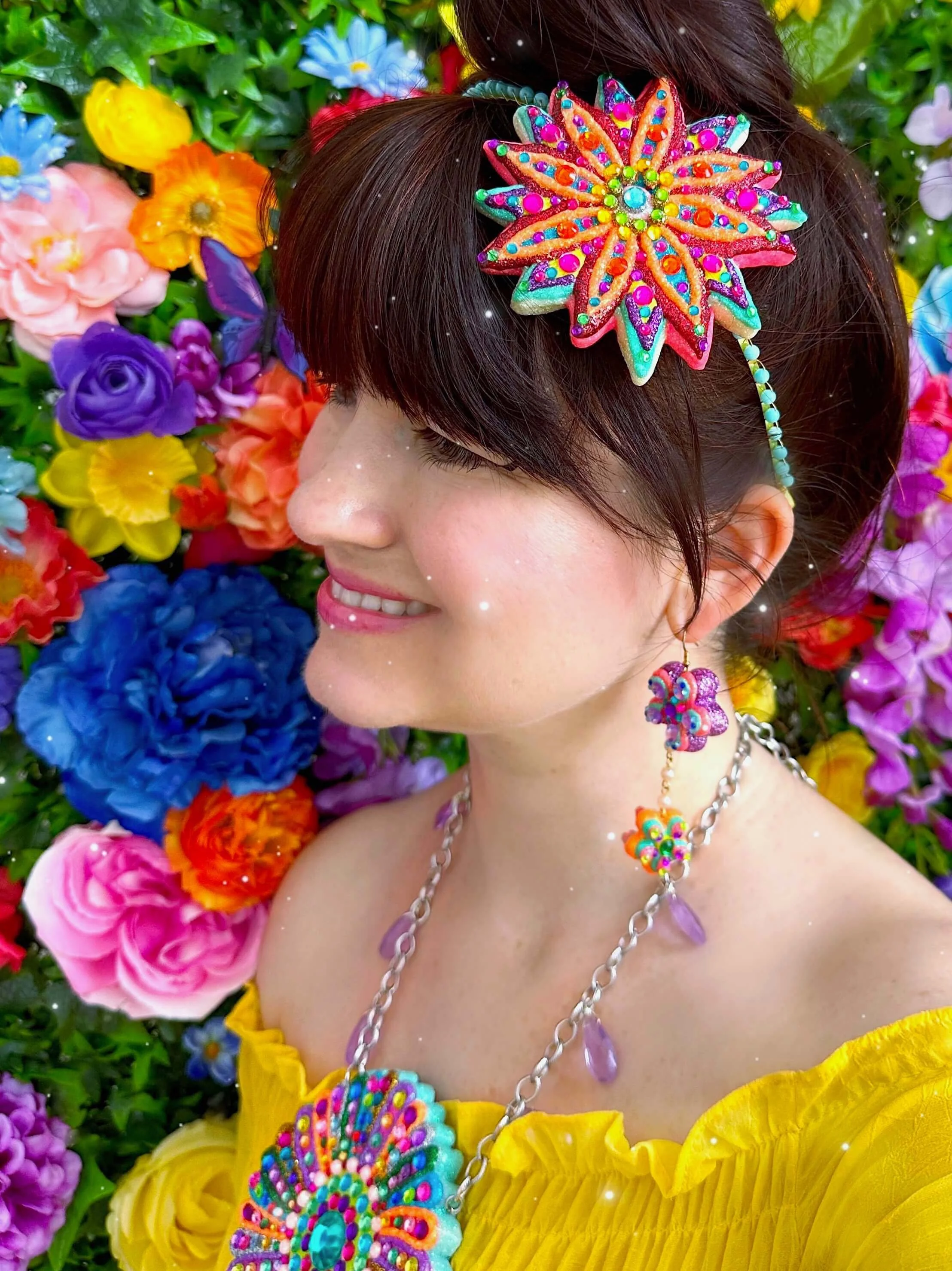 The Zinnia Flower Headband✨