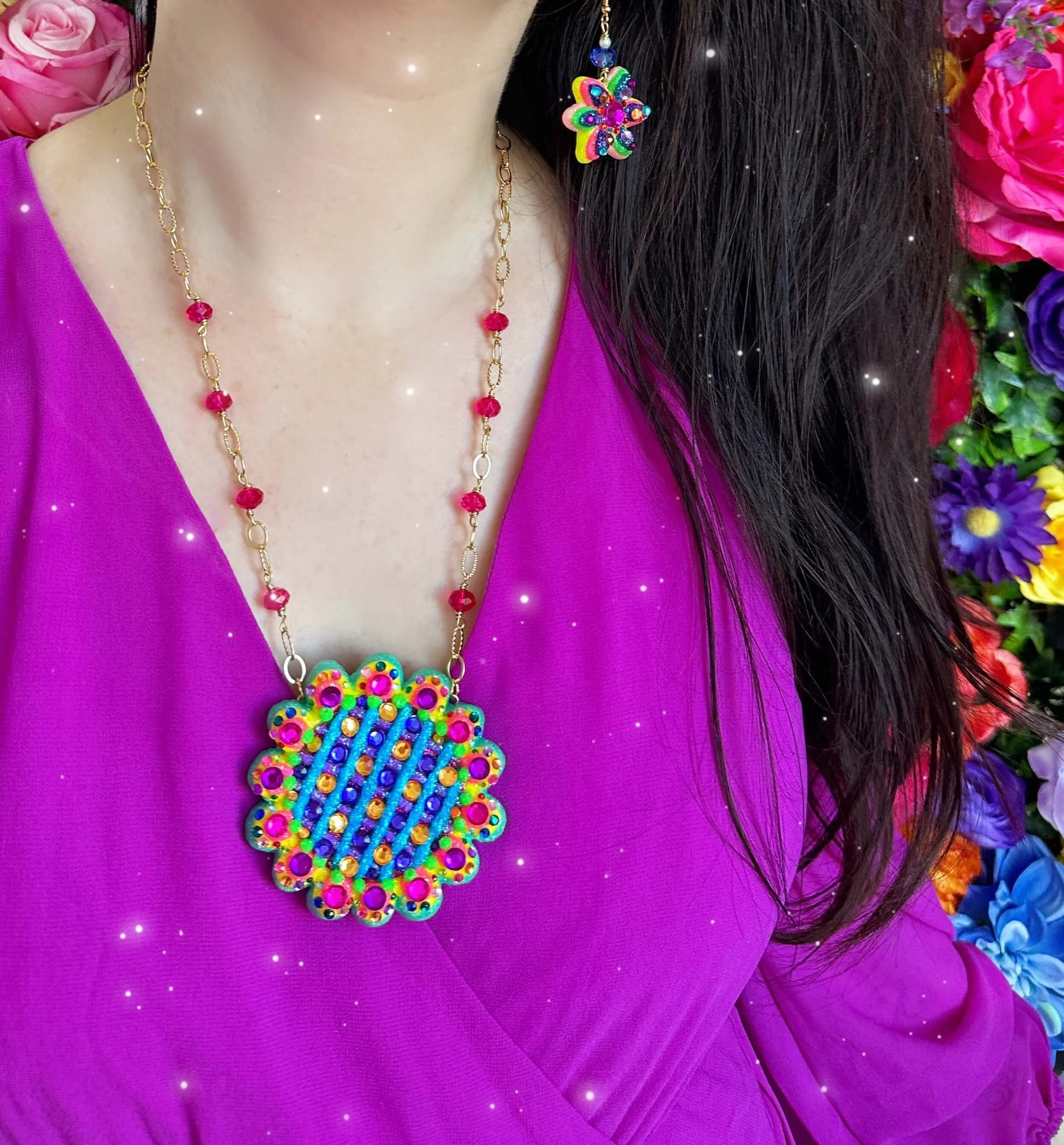 The Zara Flower Necklace✨