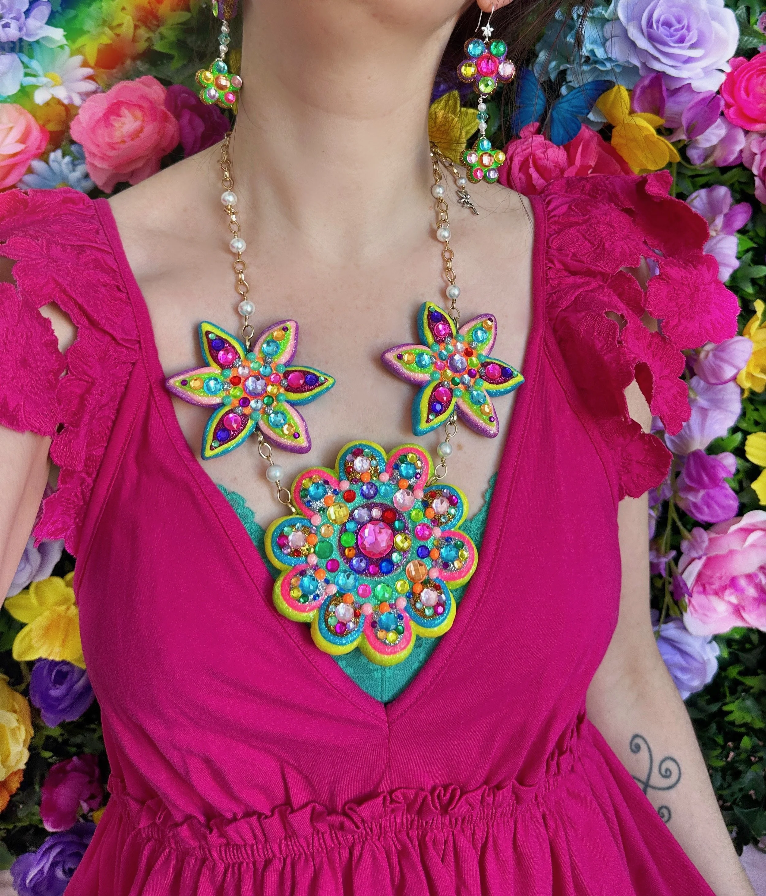 The Jessamine Flowers Necklace✨