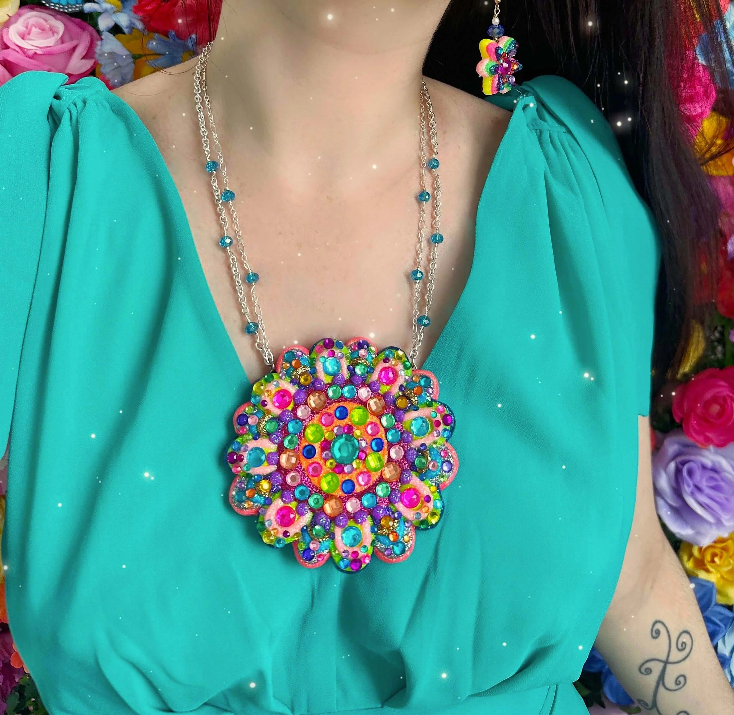 The Luella Flower Necklace✨