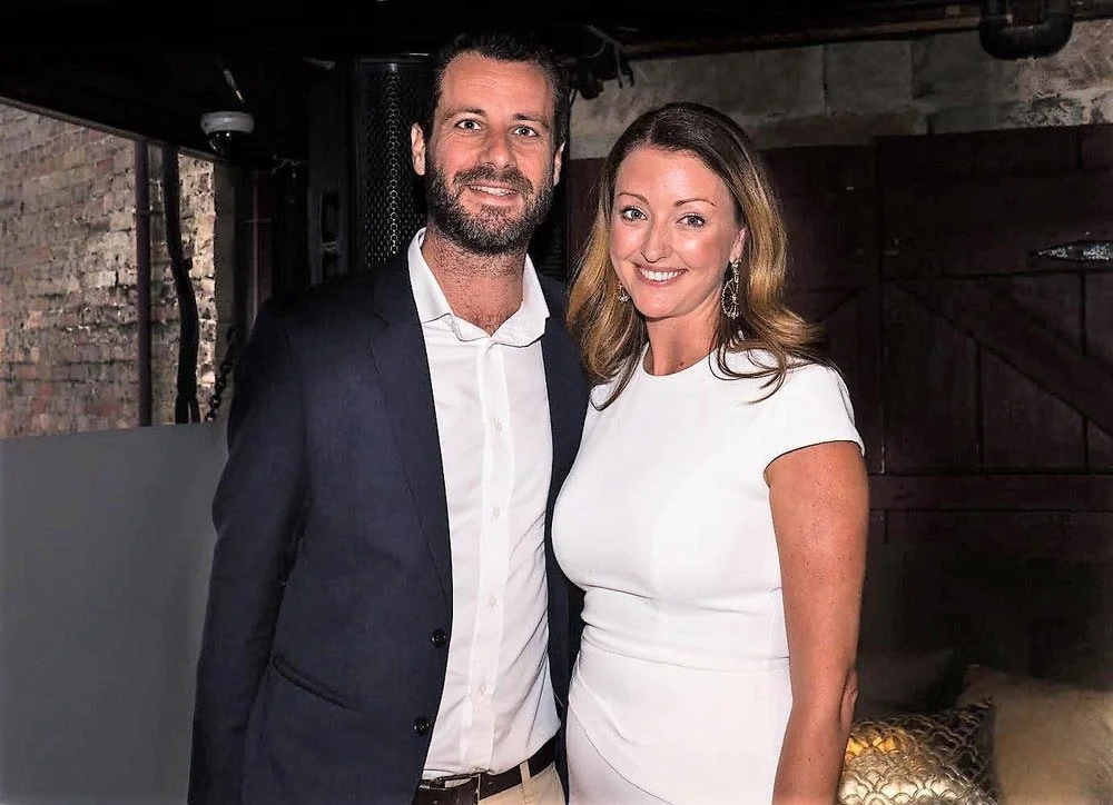 Blake Hutchison (General Manager, Luxury Escapes) and Belinda Mason (Head of Coalition Partnerships, Qantas)