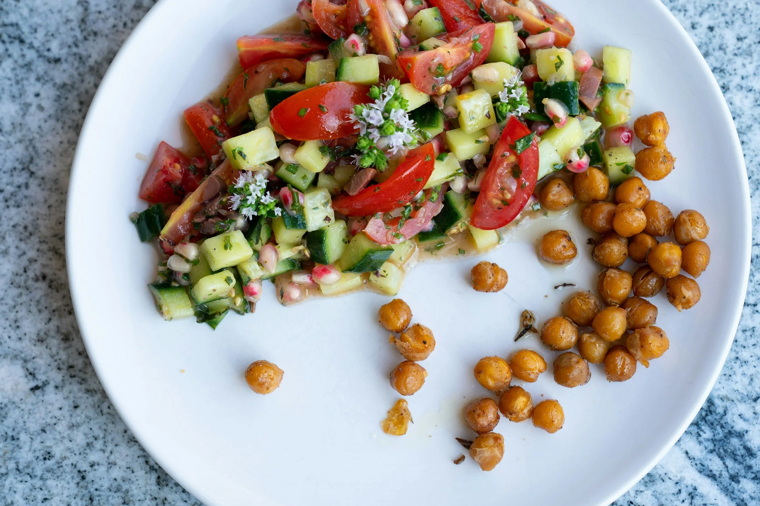 Tangy Chickpea Salad
