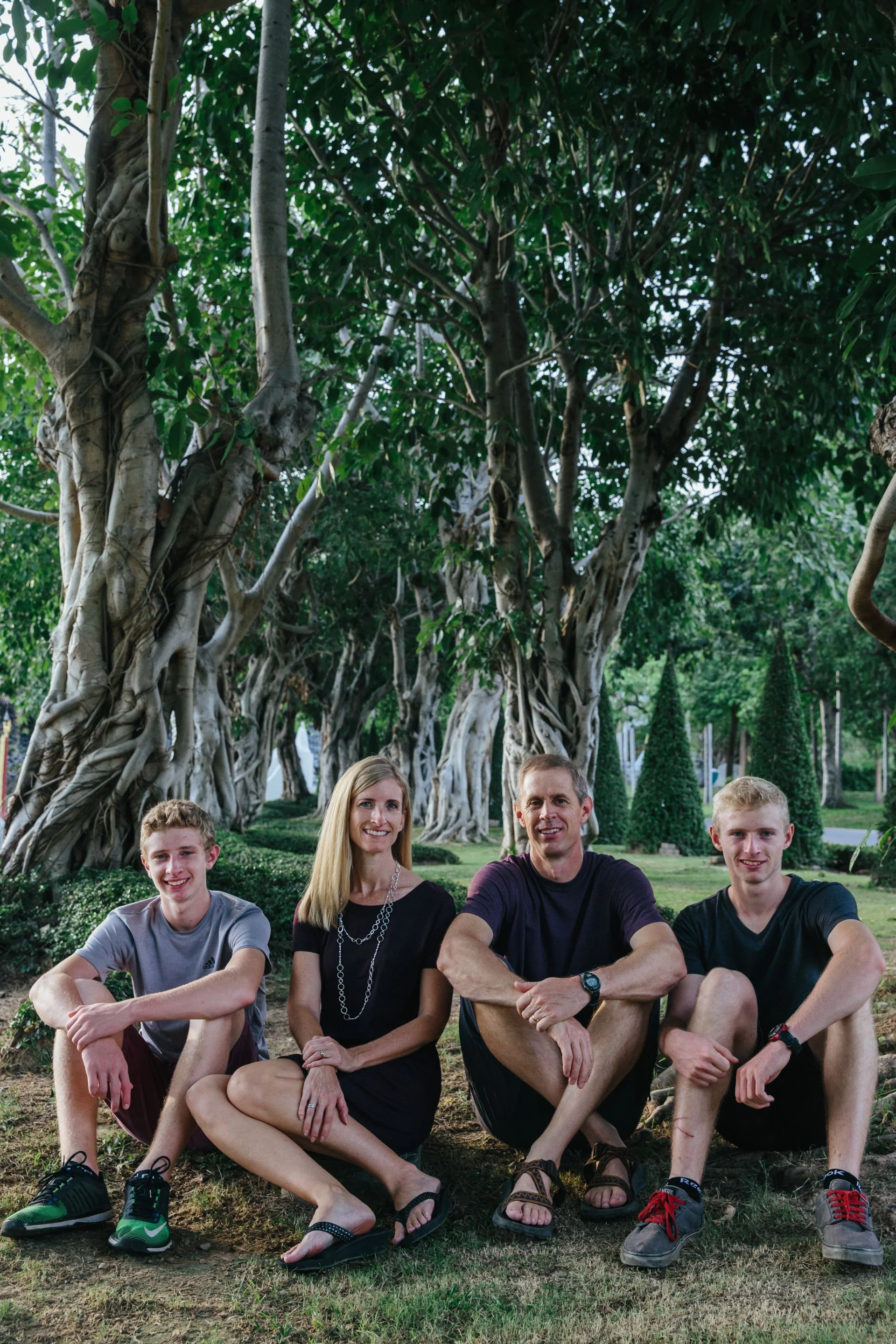 Ryan, Rebecca, Tyler and caleb - Fall 2016