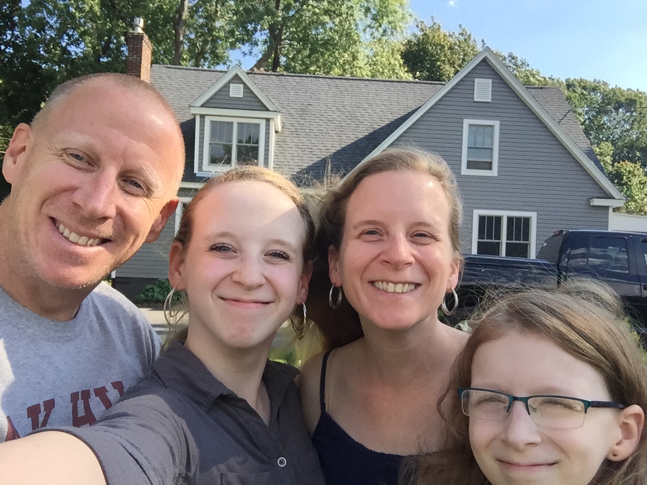 todd, penny, emily & Kelsey - 0ne year in ministry! 2015