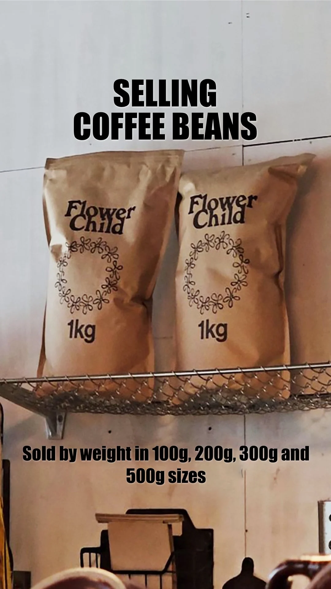 コーヒー豆「Flower Child」の販売を始めます