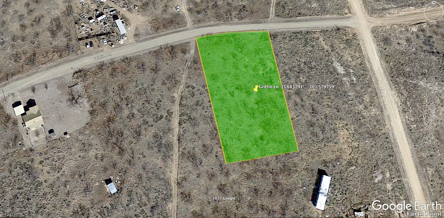 NICE 1 ACRE LOT NEAR LAKE MEREDITH, GRIFFIN LN. FRITCH, TEXAS