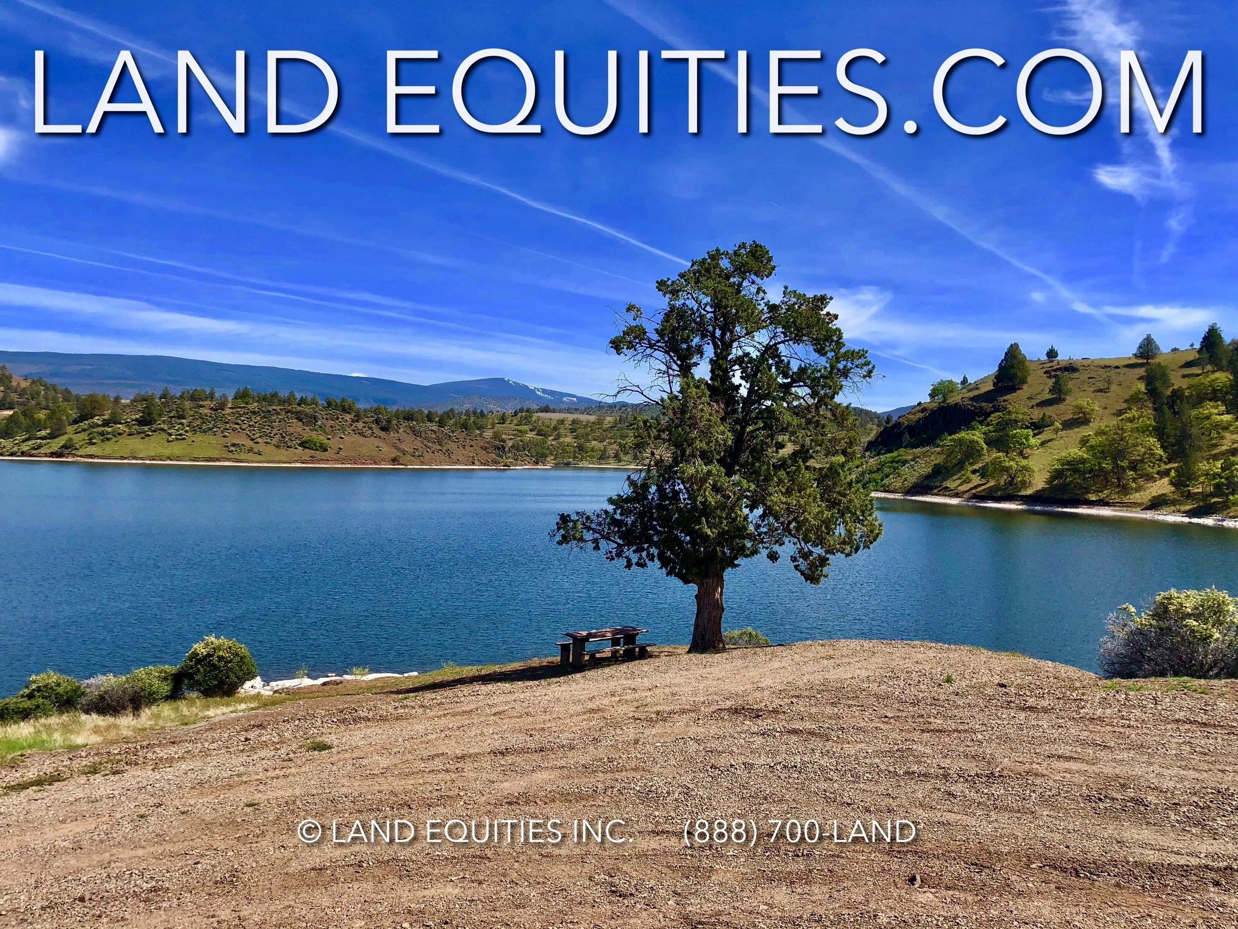 LAND EQUITIES — BREATHTAKING 360° VIEWS! 2.7 ACRE HILLTOP OVERLOOKING