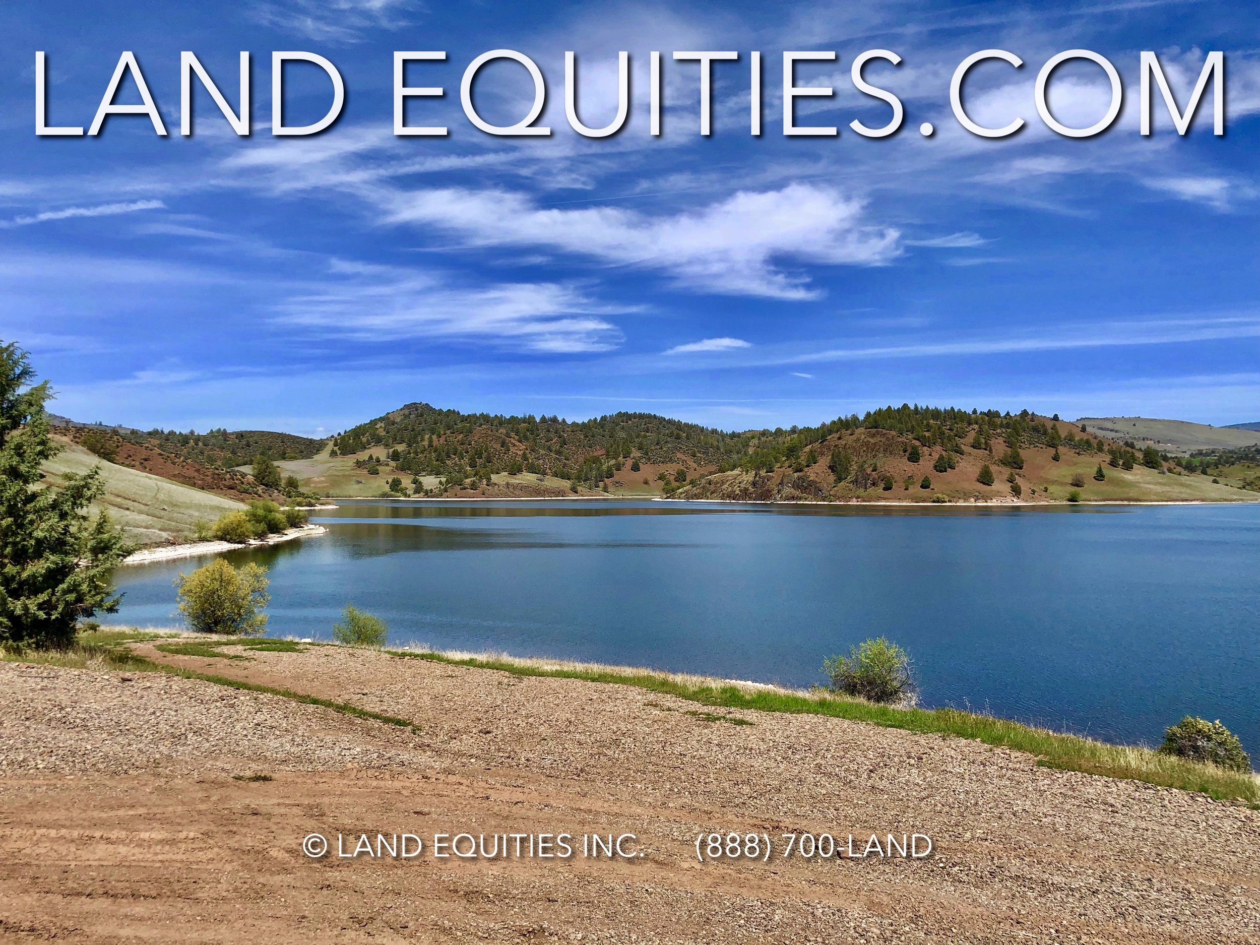 LAND EQUITIES — BREATHTAKING 360° VIEWS! 2.7 ACRE HILLTOP OVERLOOKING