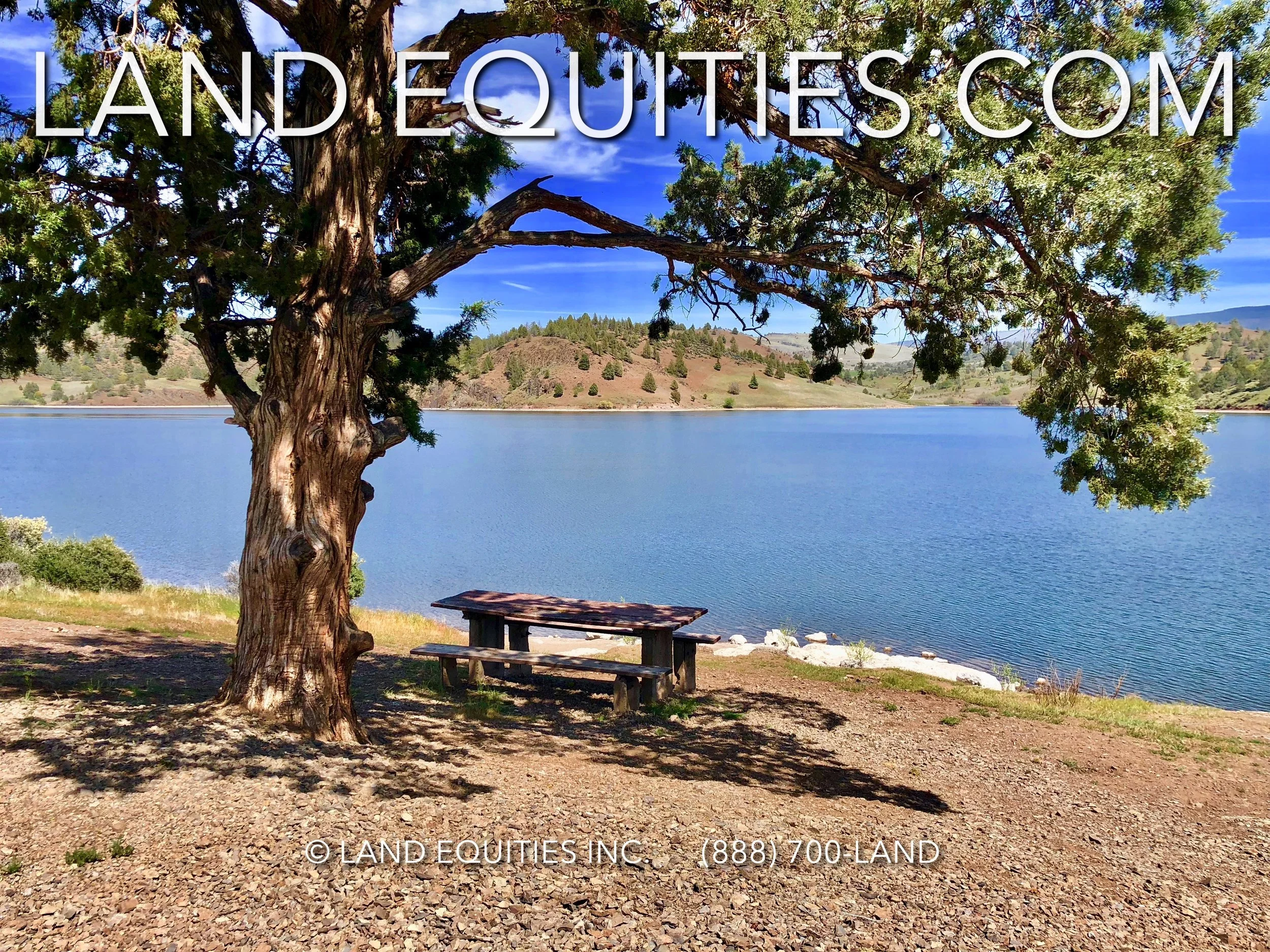 LAND EQUITIES — BREATHTAKING 360° VIEWS! 2.7 ACRE HILLTOP OVERLOOKING