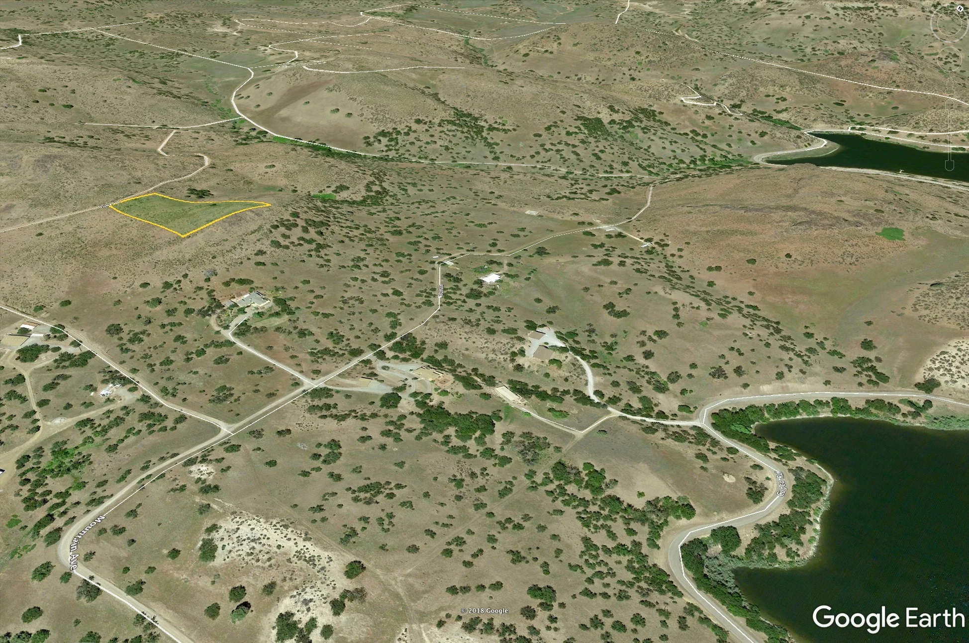 LAND EQUITIES — BREATHTAKING 360° VIEWS! 2.7 ACRE HILLTOP OVERLOOKING