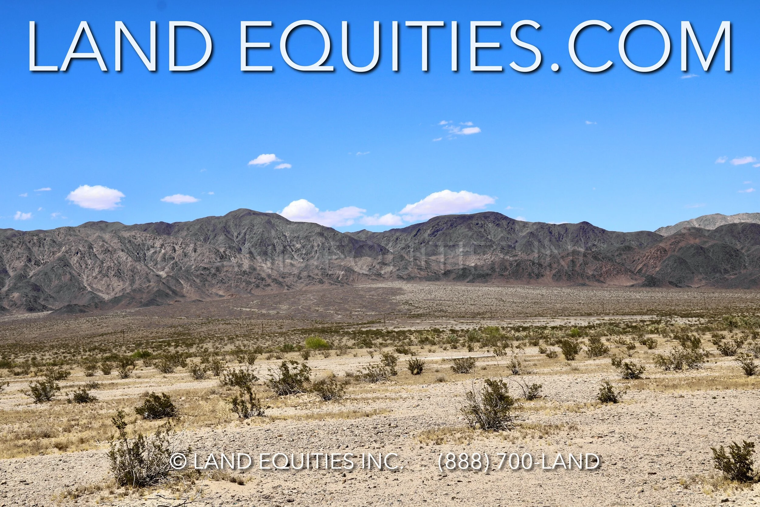 LAND EQUITIES — 2 ACRES AT THE BASE OF THE CLEGHORN LAKES WILDERNESS