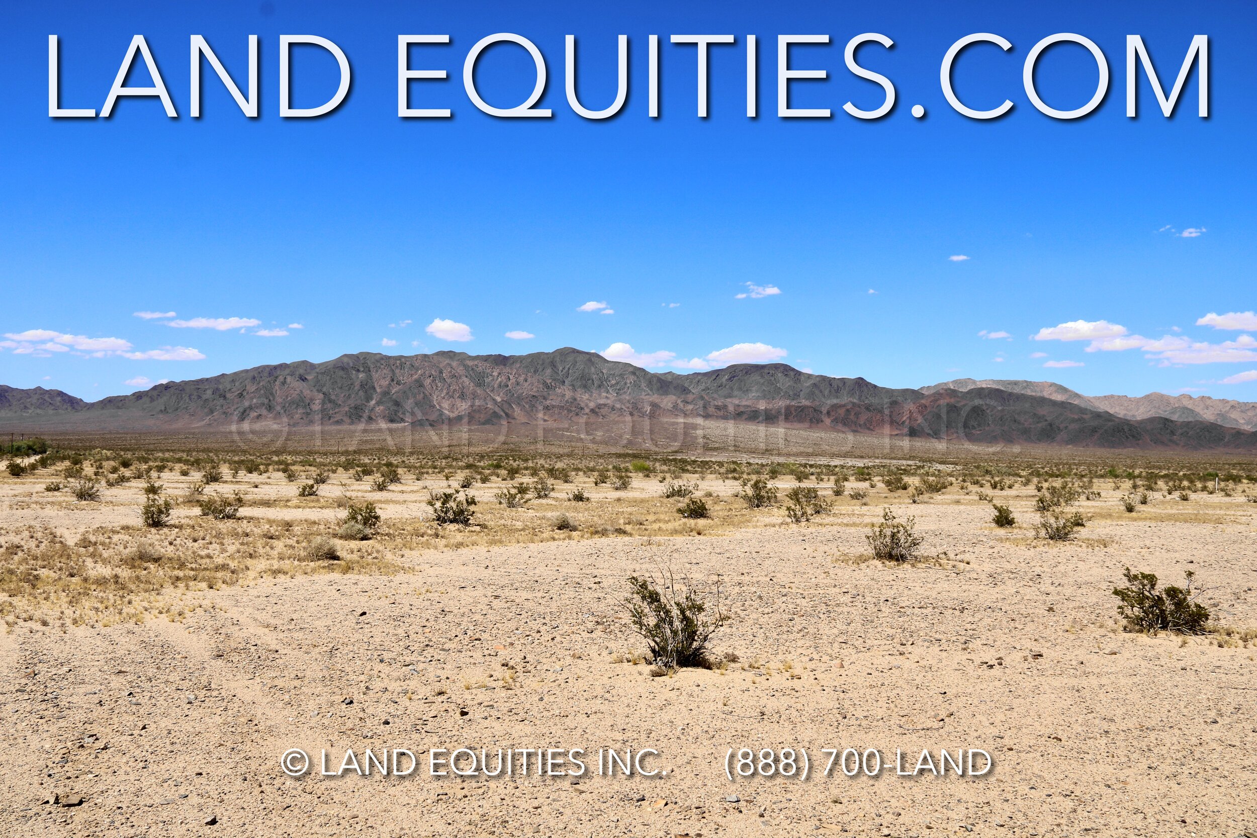 LAND EQUITIES — 2 ACRES AT THE BASE OF THE CLEGHORN LAKES WILDERNESS