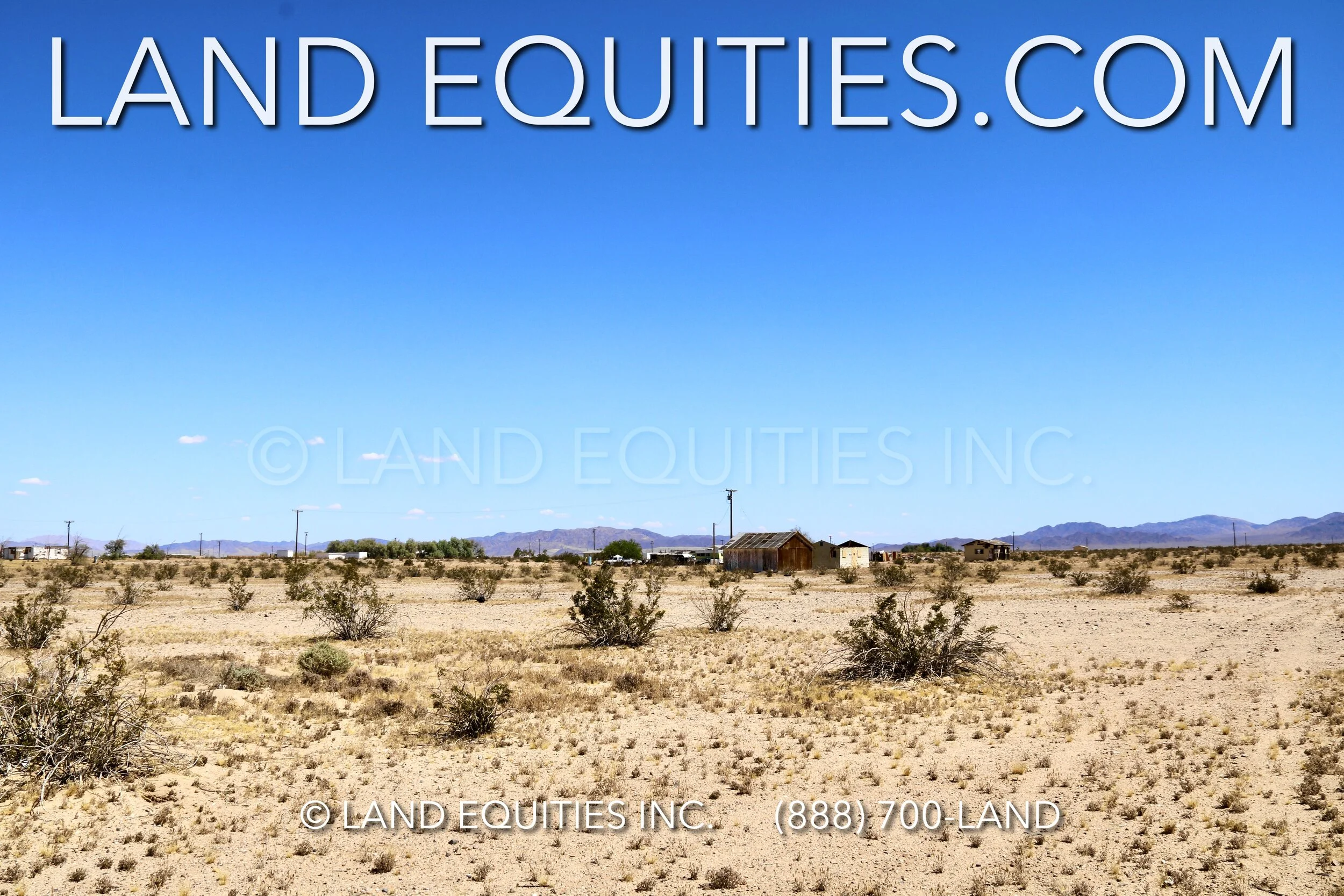 LAND EQUITIES — 2 ACRES AT THE BASE OF THE CLEGHORN LAKES WILDERNESS