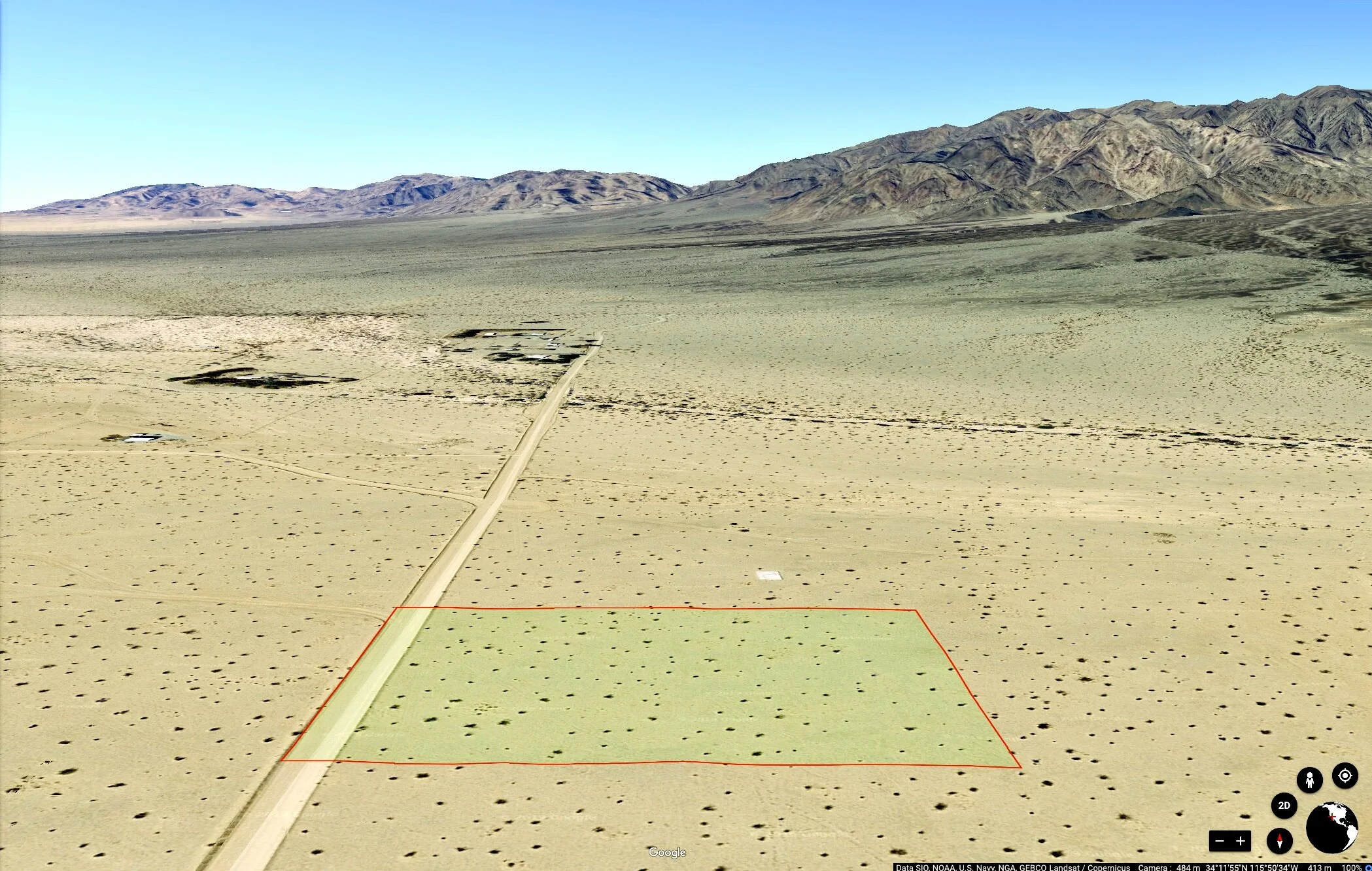 LAND EQUITIES — 2 ACRES AT THE BASE OF THE CLEGHORN LAKES WILDERNESS