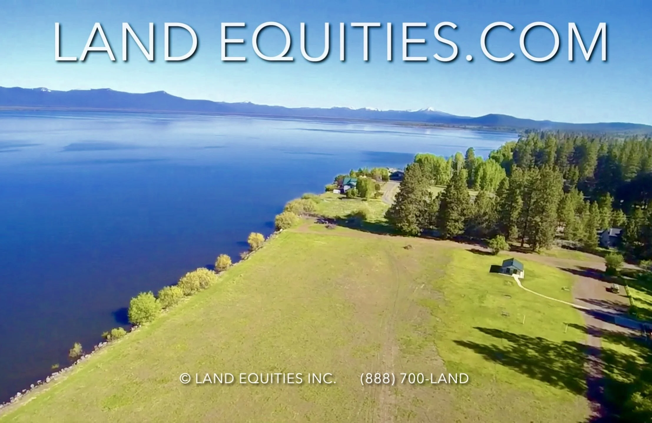 LAND EQUITIES — FANTASTIC LOCATION NEAR AGENCY LAKE WITH UTILITIES