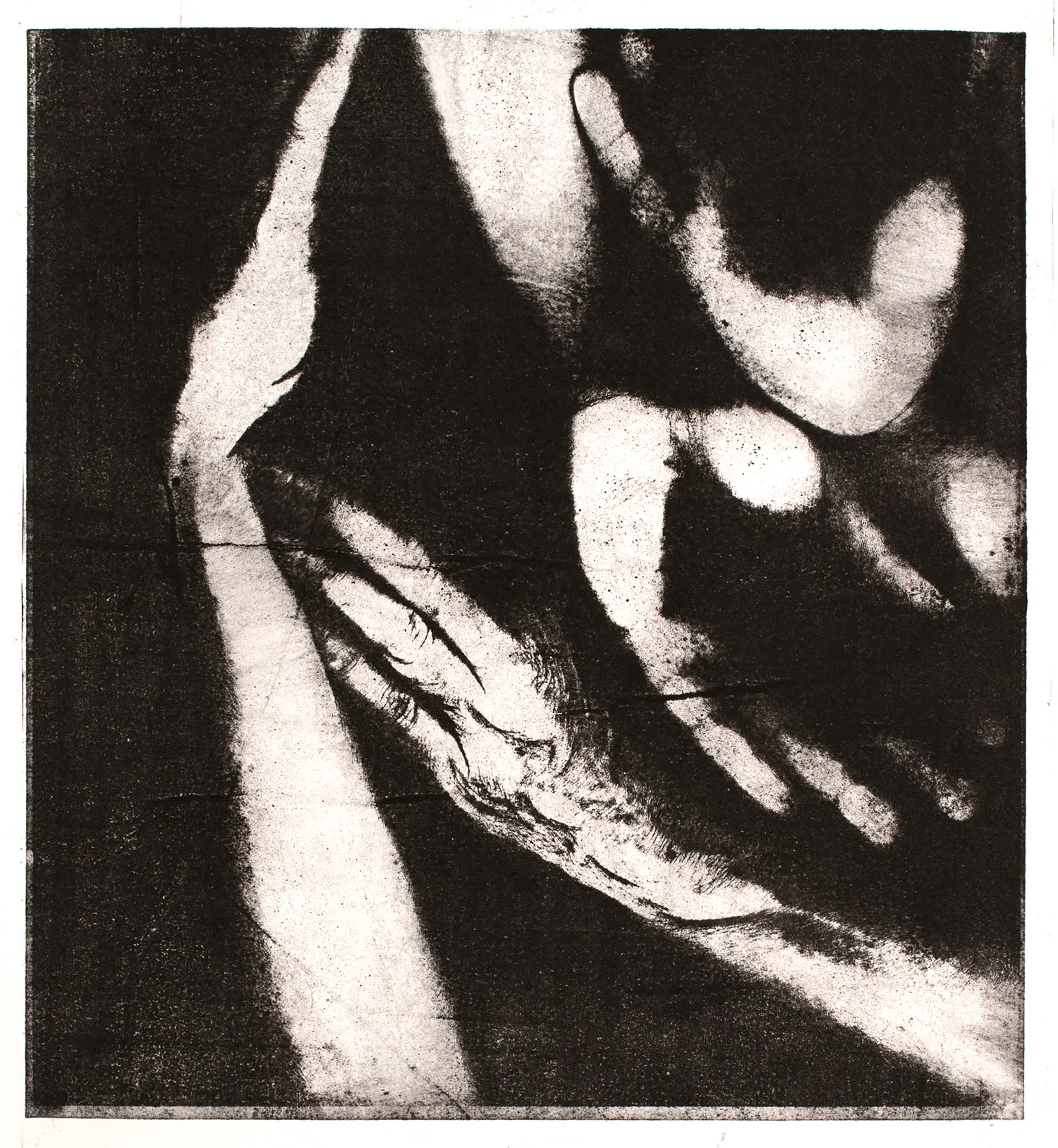 Study I , 2016, paper lithograph on Fabriano Artistico 300 gsm, 42 x 29.7 cm