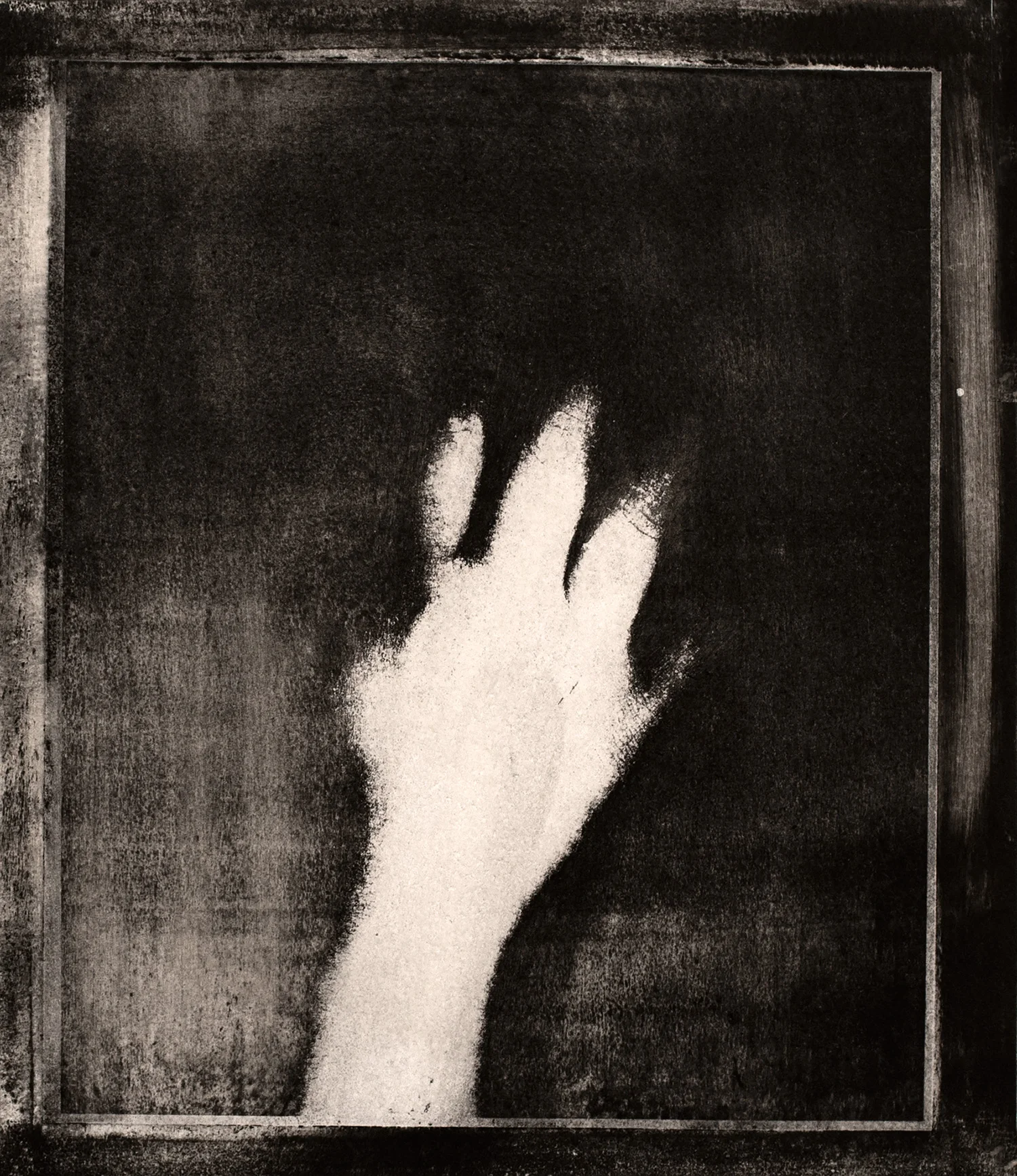 Study V , 2016, paper lithograph on Fabriano Artistico 300 gsm, 42 x 29.7 cm