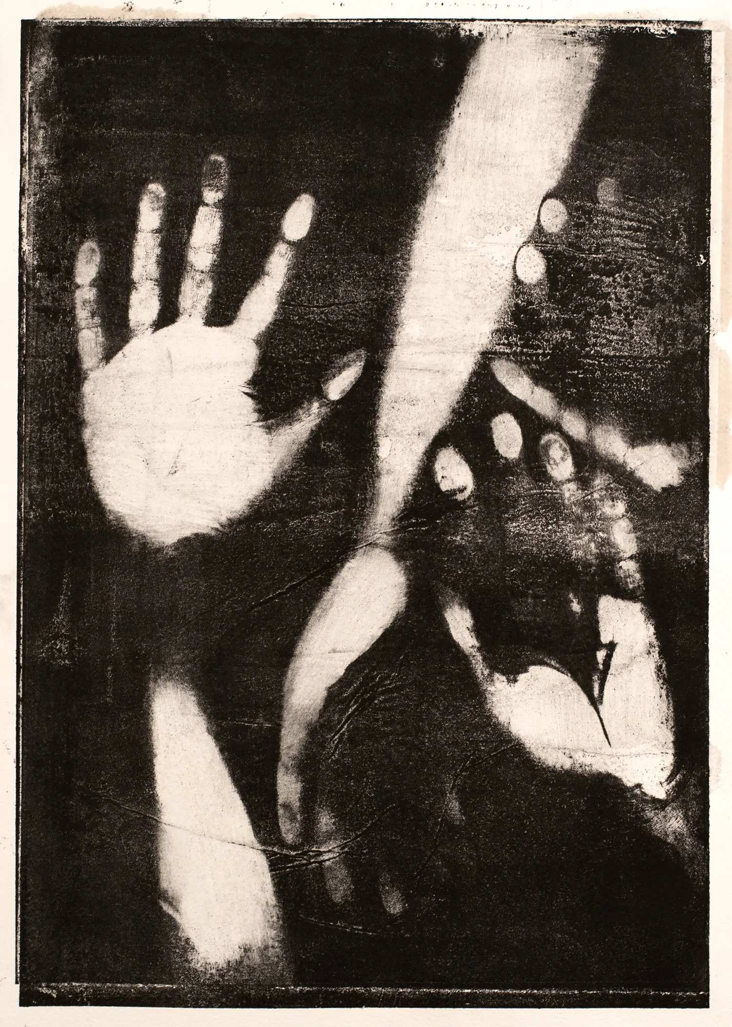 Study III , 2016, paper lithograph on Fabriano Artistico 300 gsm, 42 x 29.7 cm