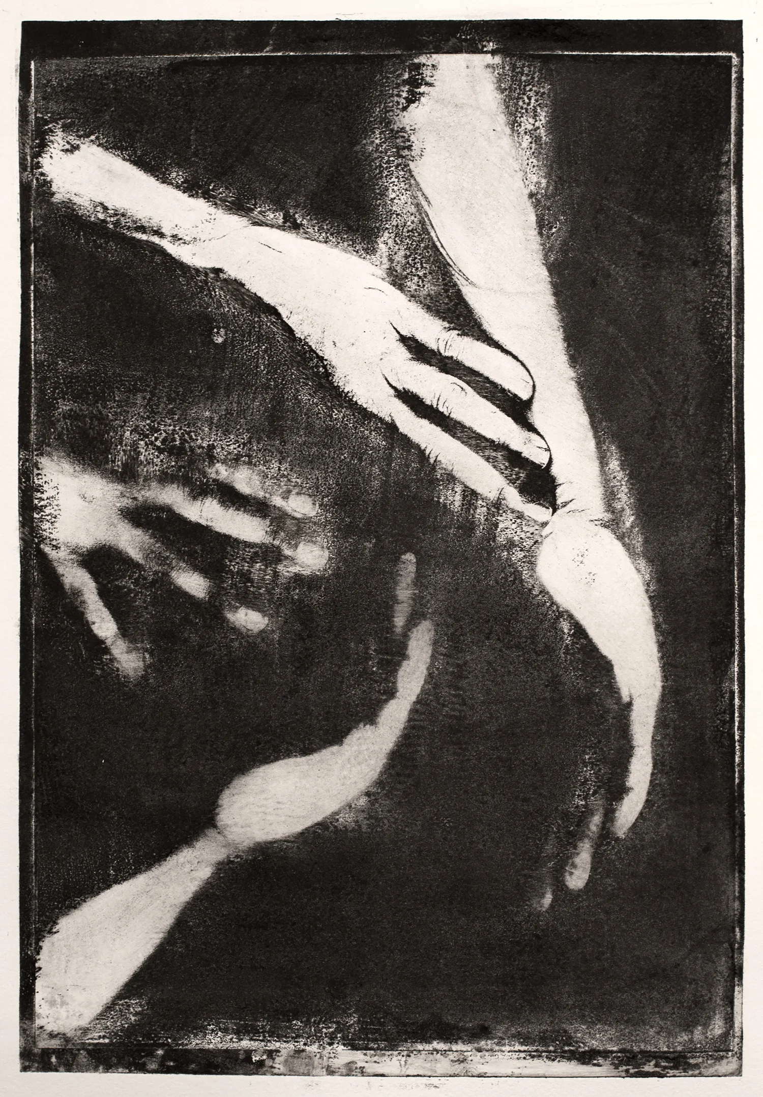 Study IV , 2016, paper lithograph on Fabriano Artistico 300 gsm, 42 x 29.7 cm