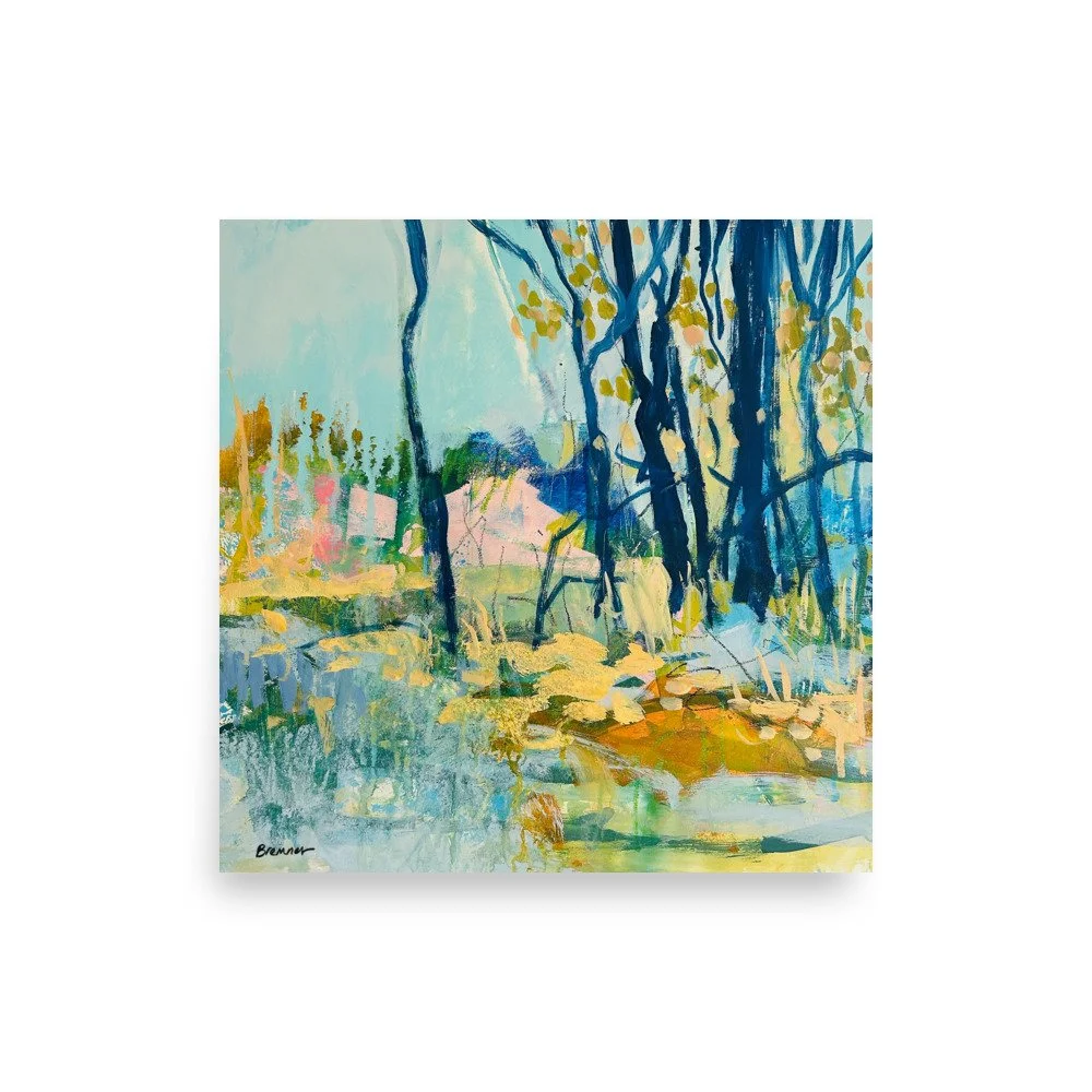 Between The Stillness Art Print