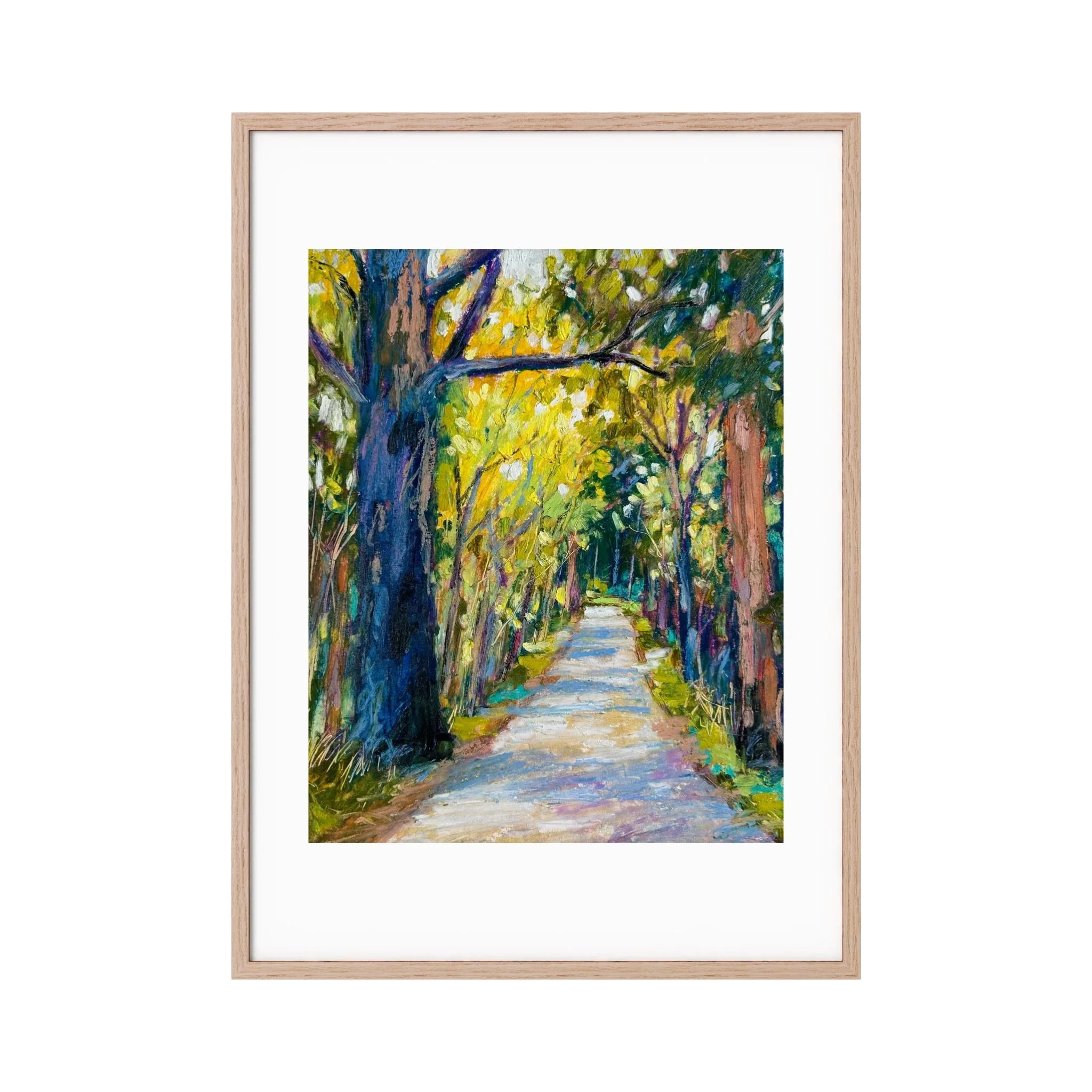 The Walking Track, Framed Fine Art  Print