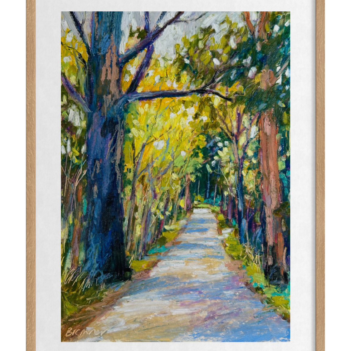 The Walking Track Print
