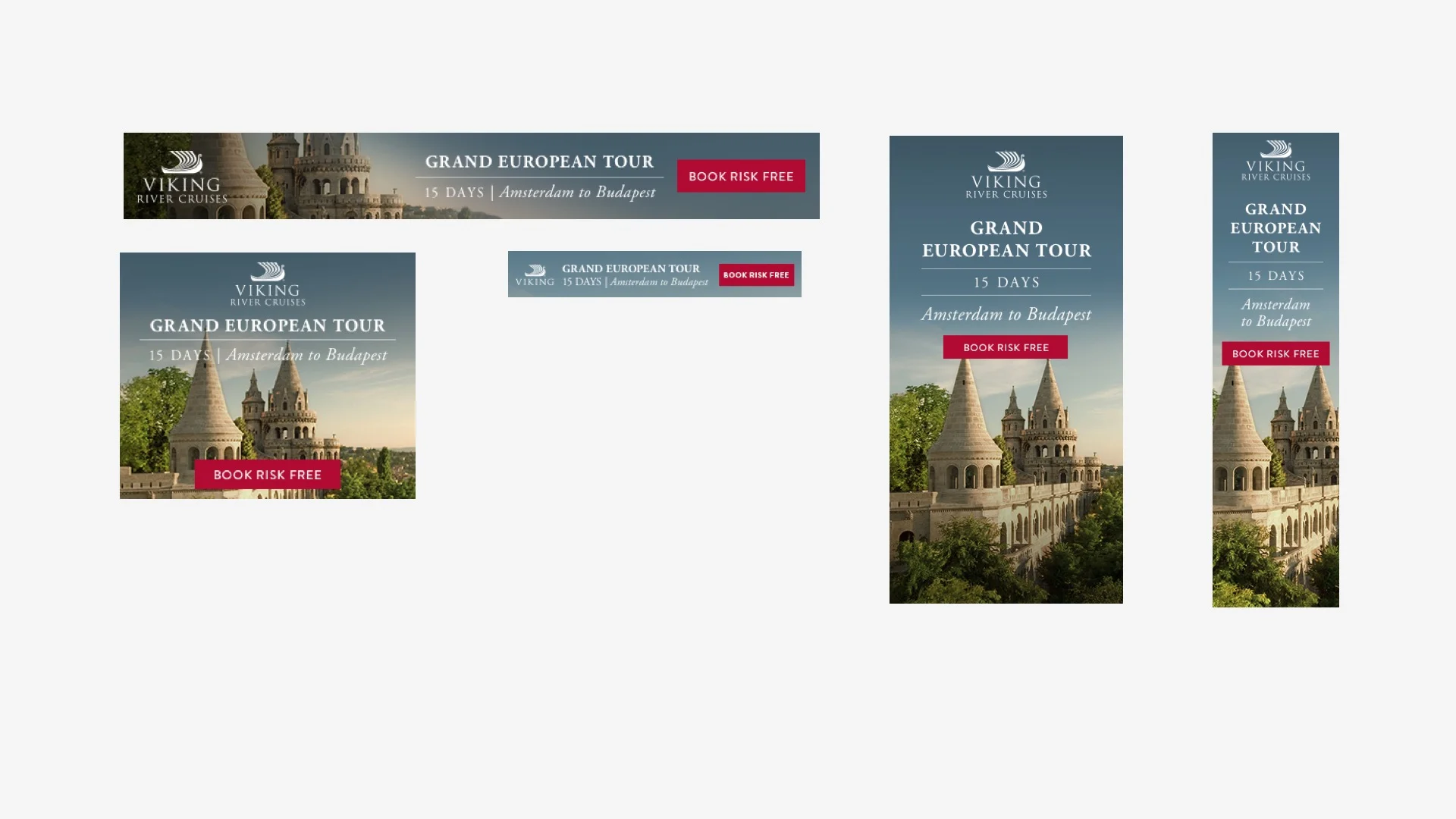 Viking Cruises: Campaign Banners