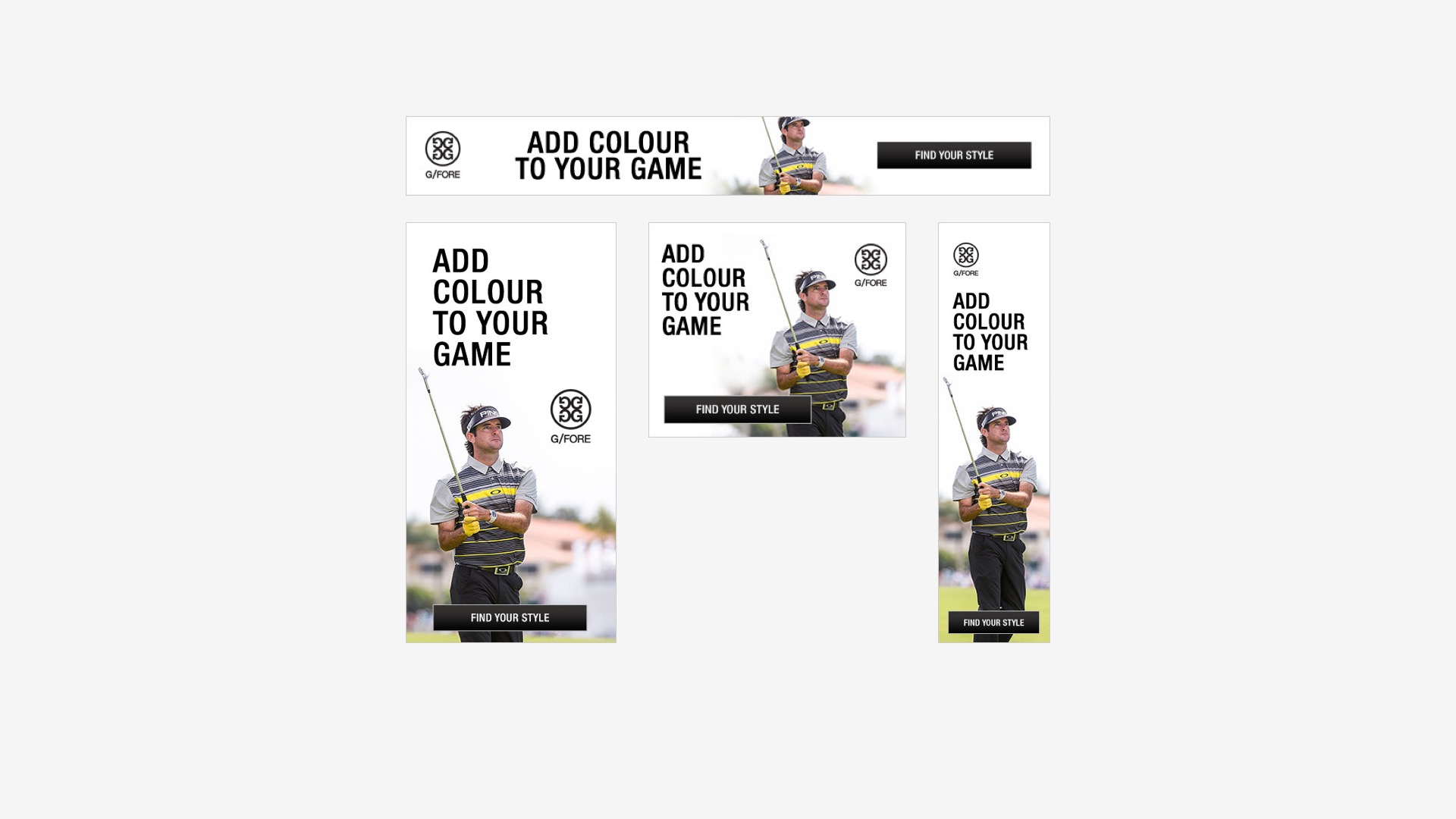 G/Fore: Web Banners