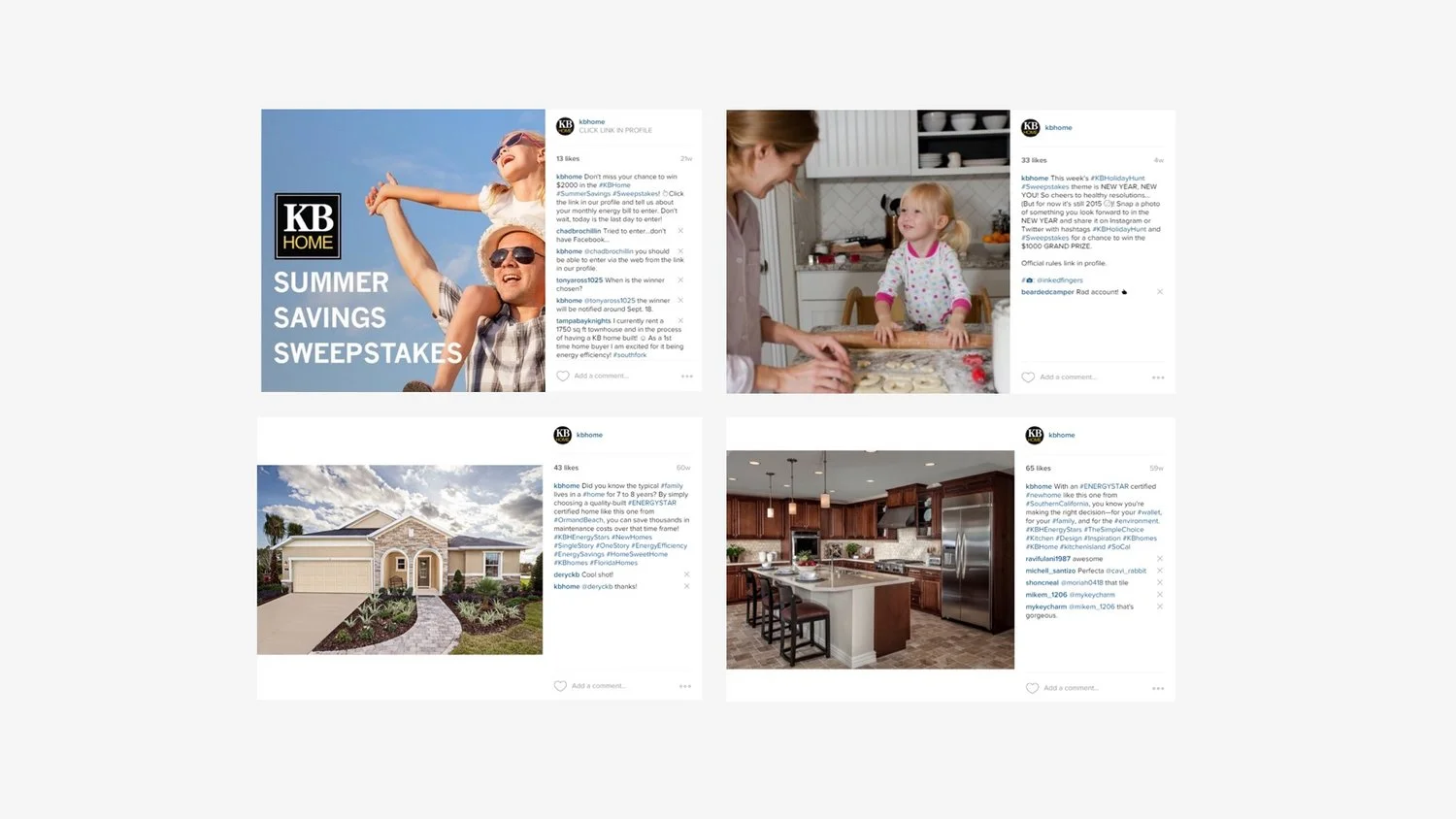KB Home: Instagram Content Generation