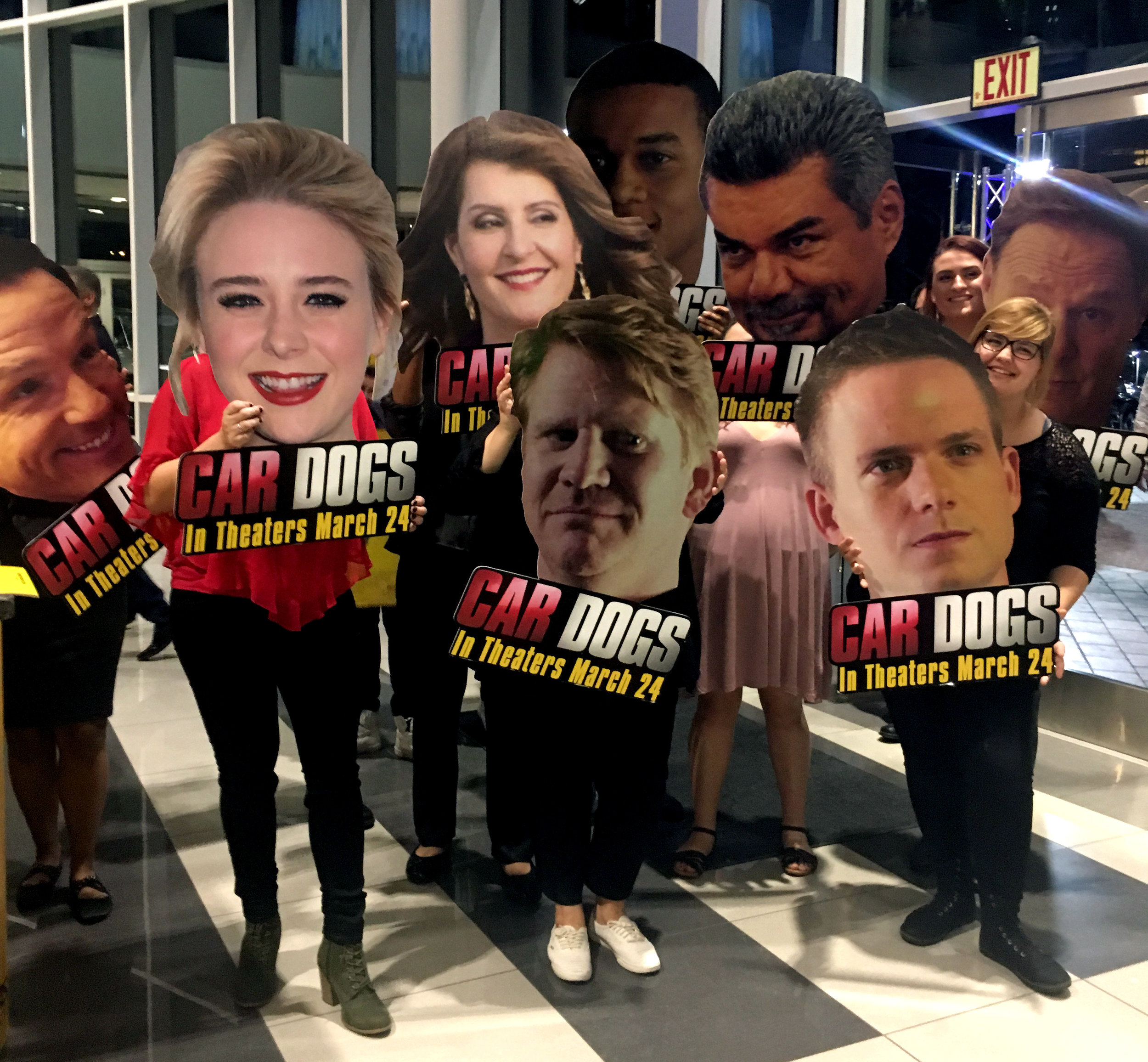 Interns gearing up to guide guests to the after party