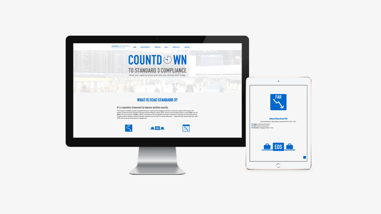 Smiths Detection: Website