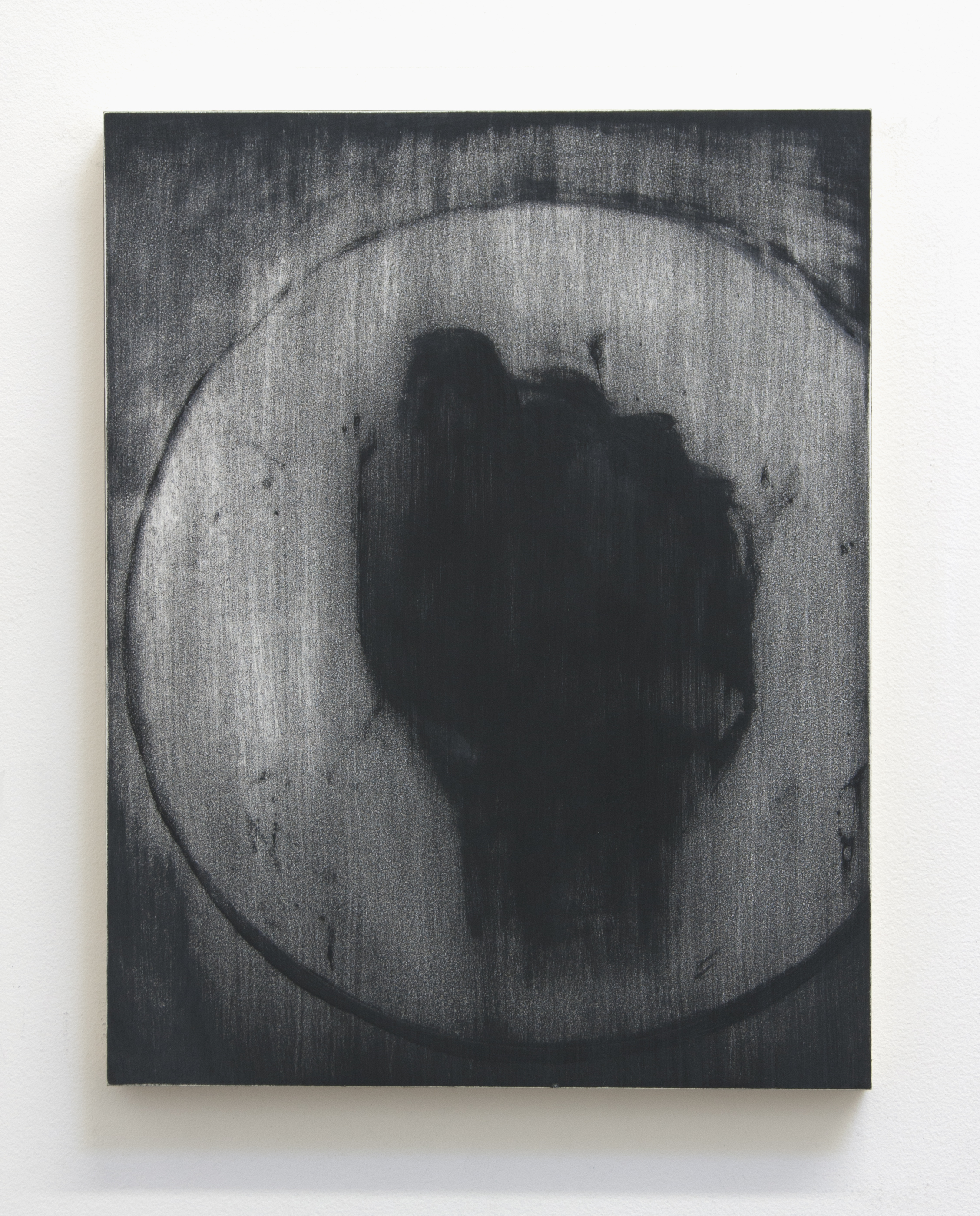  Fist, 2015  Acrylic on panel, 14 x 11 inches 