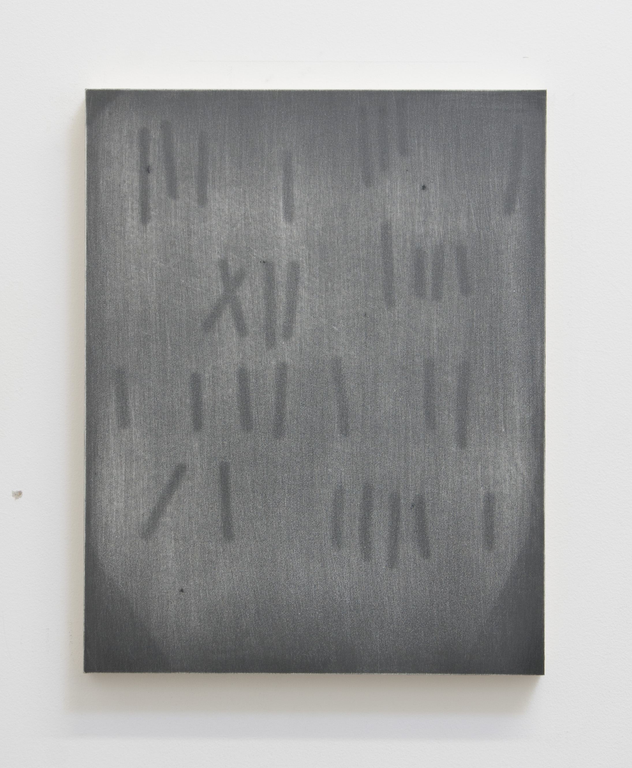  Thirty, 2015  Acrylic on panel, 14 x 11 inches 