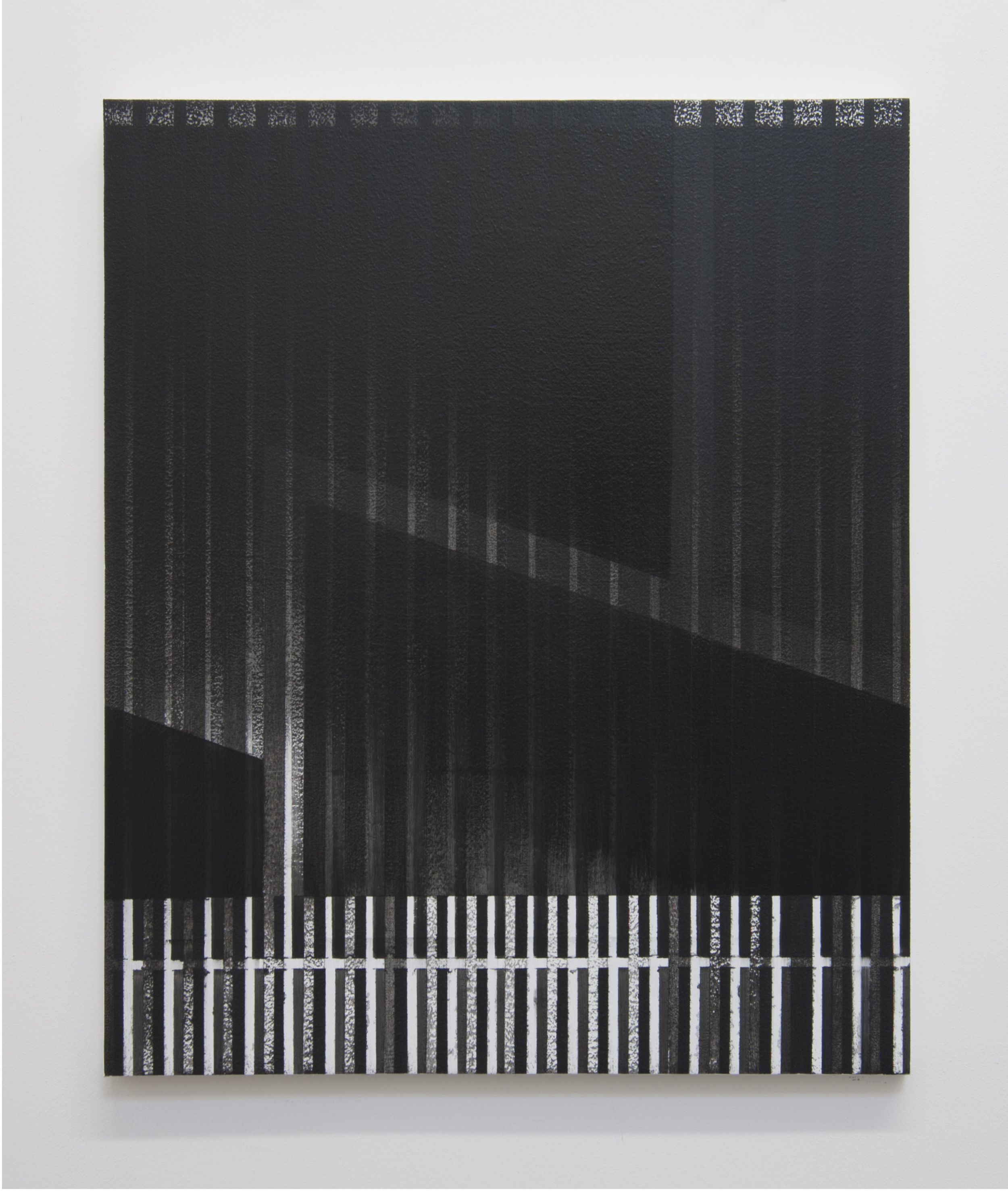  Facade, 2014  Acrylic on panel, 24 x 20 inches 