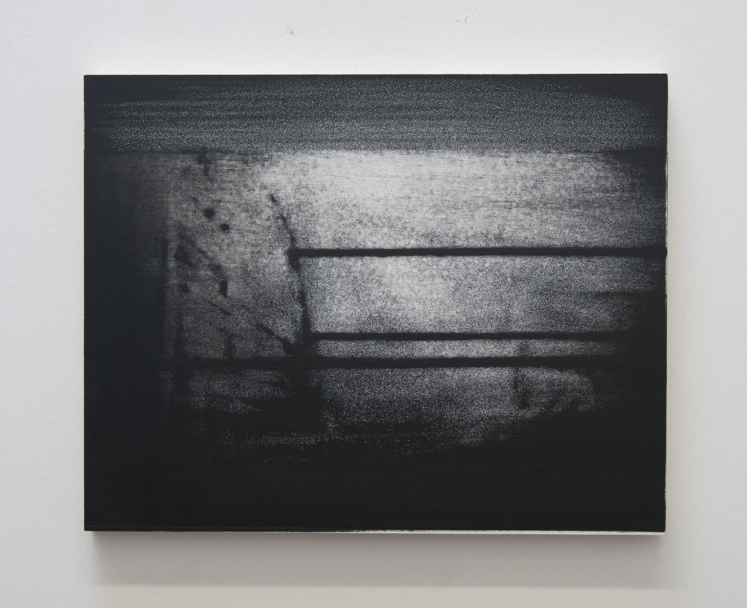 Pentagon, 2012 Acrylic on panel, 12 x 16 inches