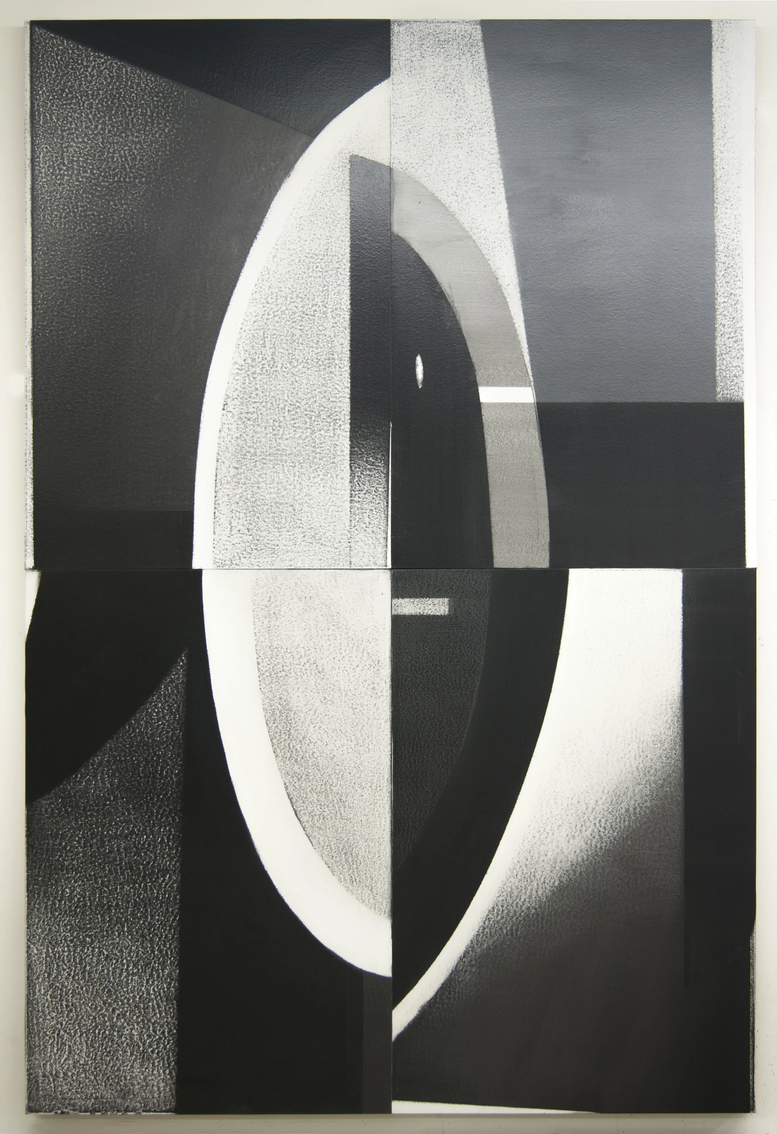 Zero Origin I, 2017 Acrylic on panel, 72 x 48 inches