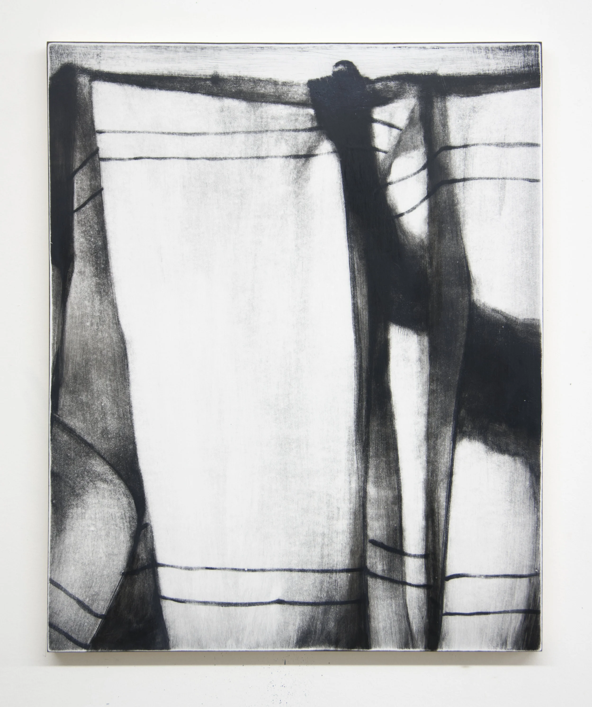 Convent, 2017 Acrylic on panel, 20 x 16 inches