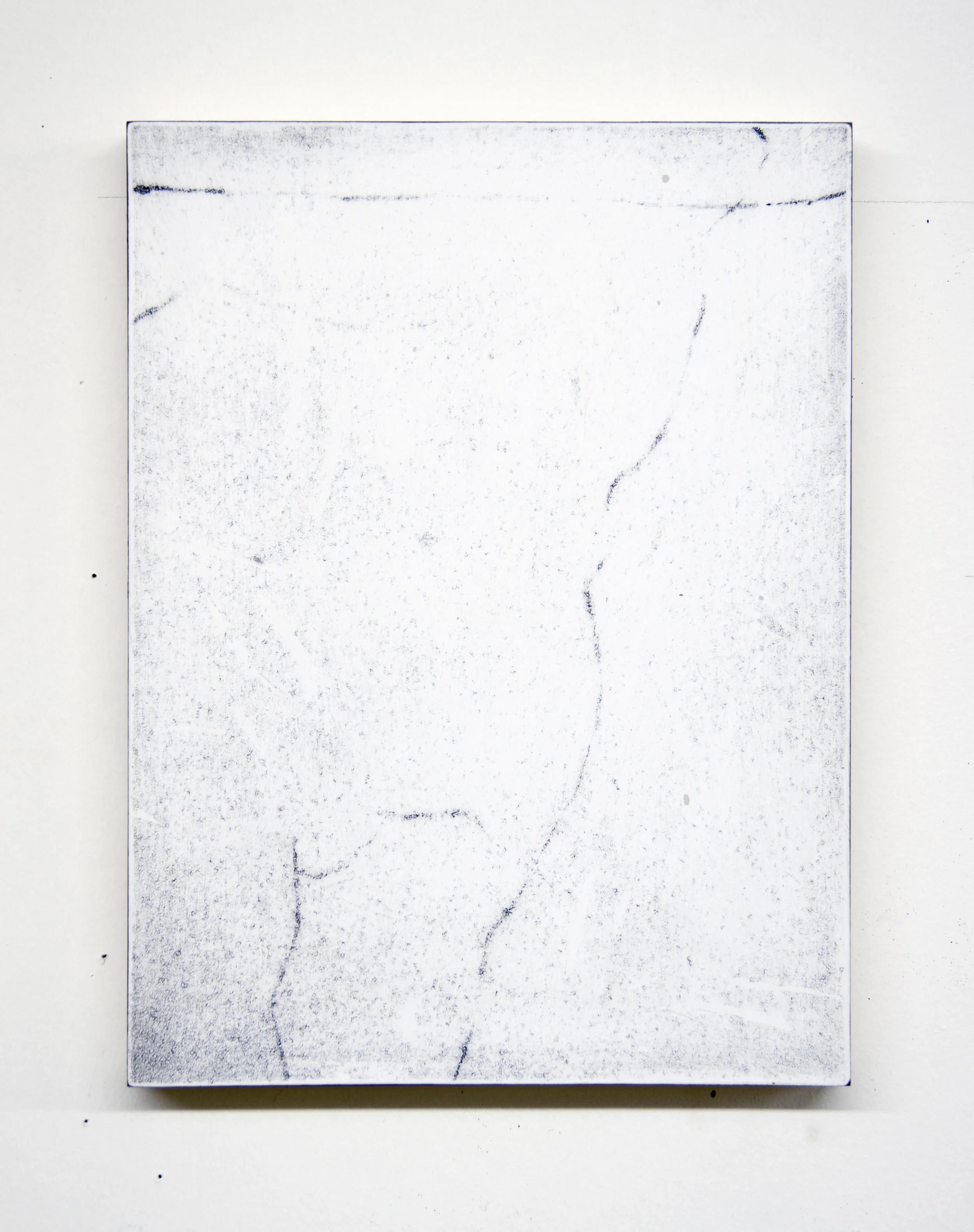Wet Cement, 2017 Acrylic on panel, 12 x 9 inches