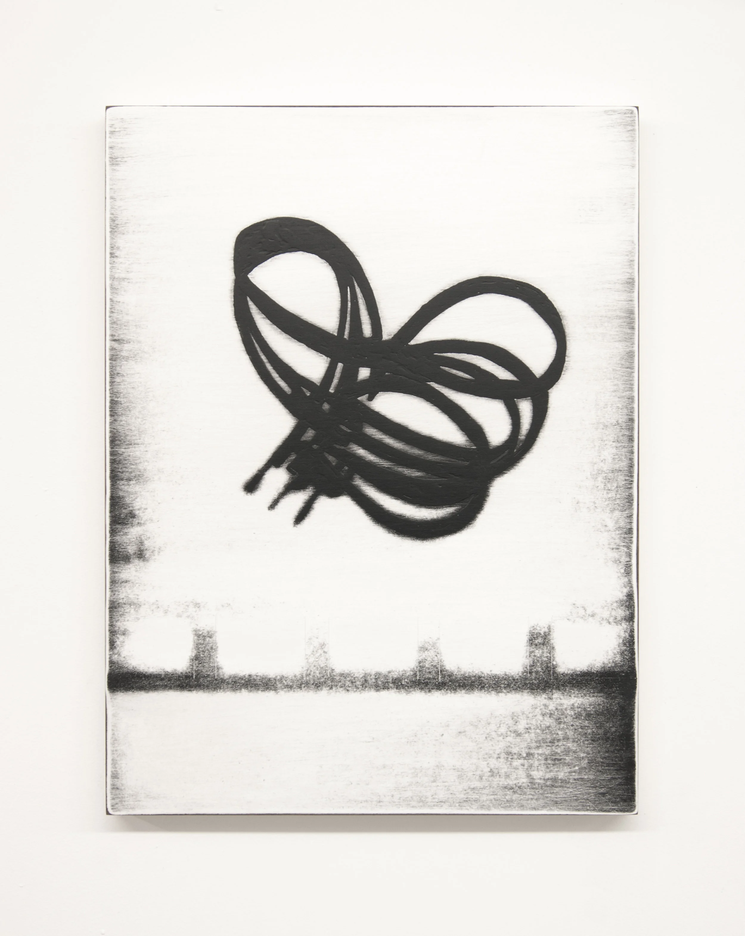 Restraint II, 2019 Acrylic on panel, 16 x 12 inches