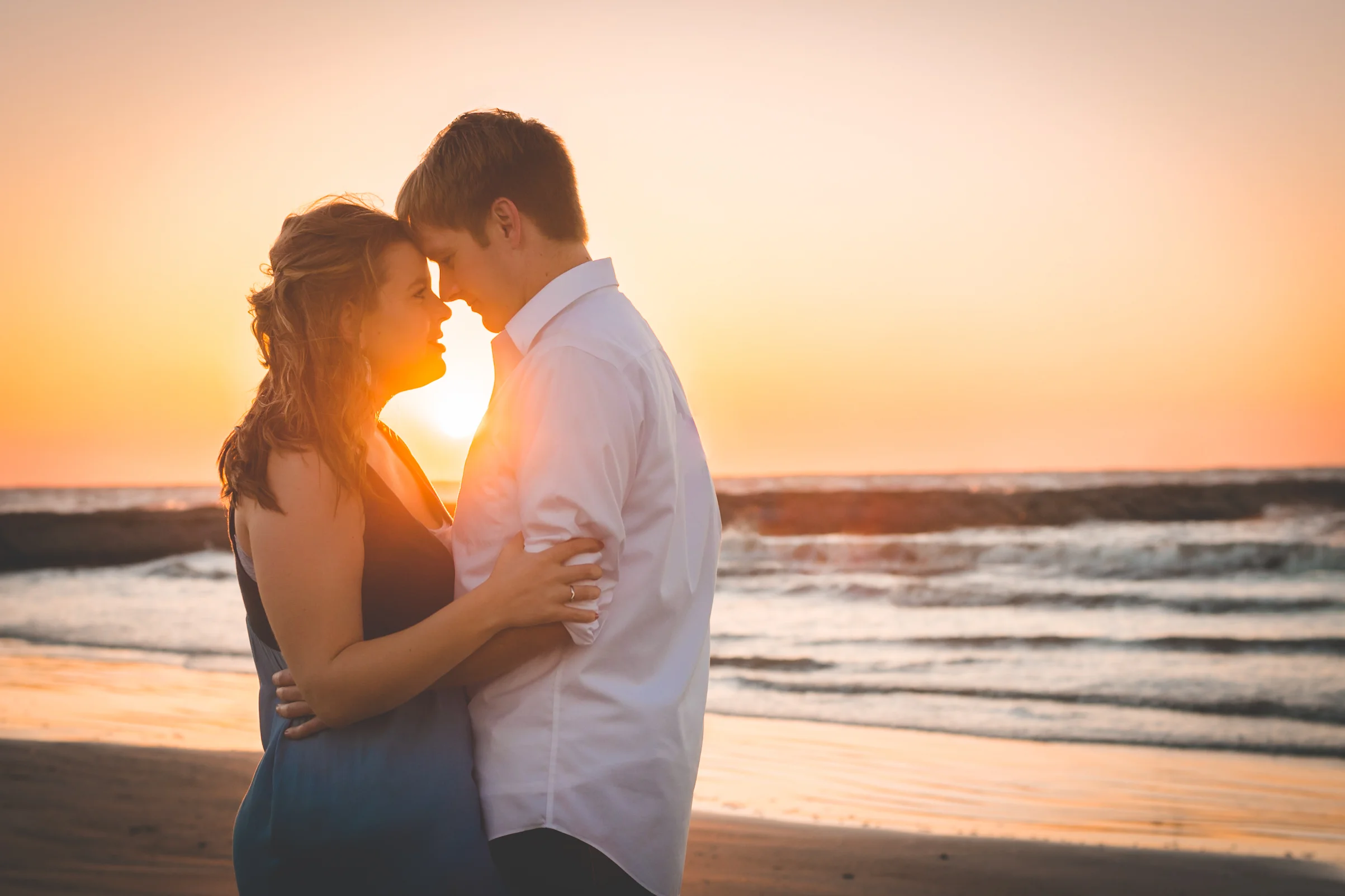 An image from my very first session, which is still one of my very favorites... My brother & his wife.
