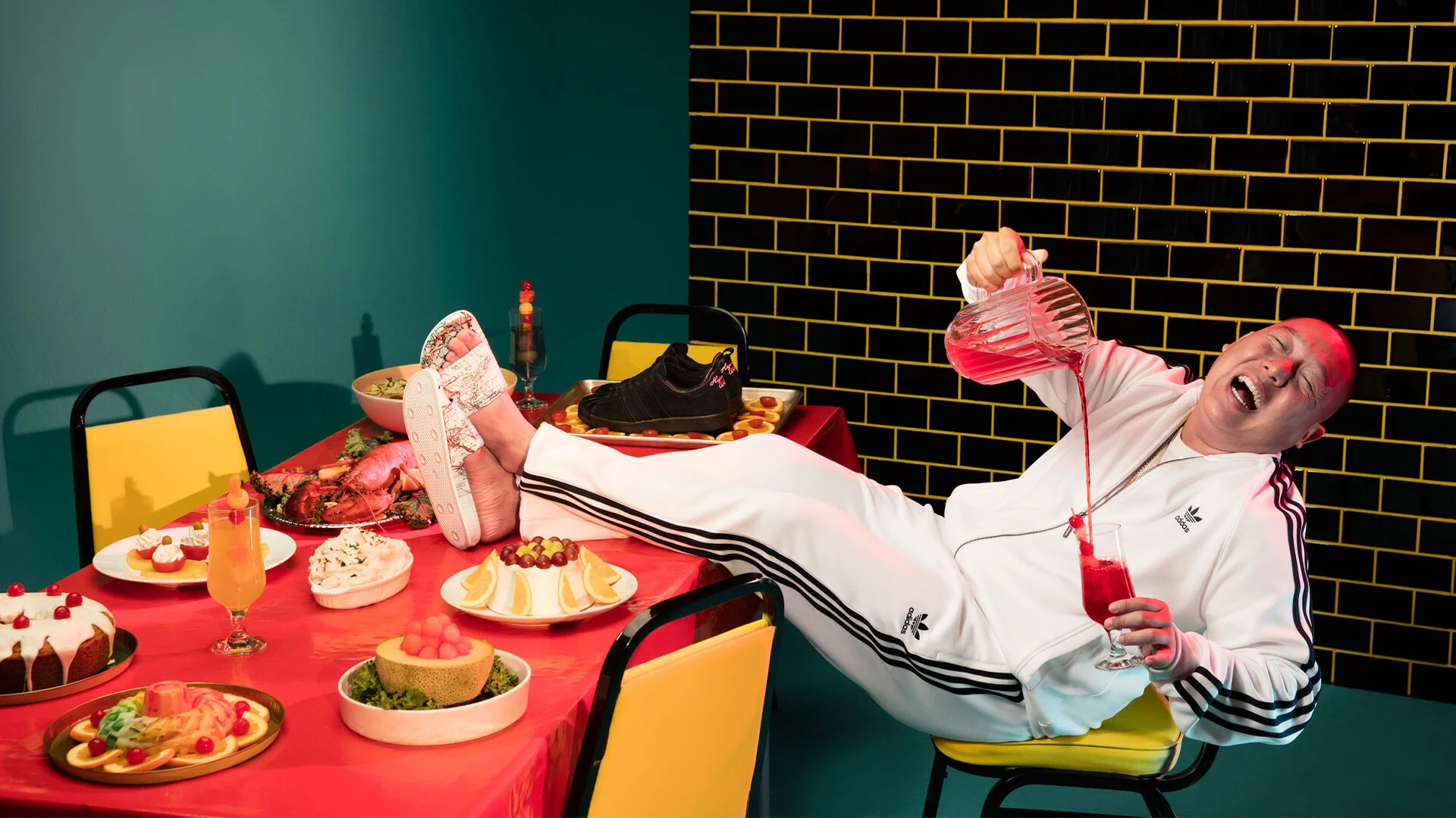 huang's world adidas