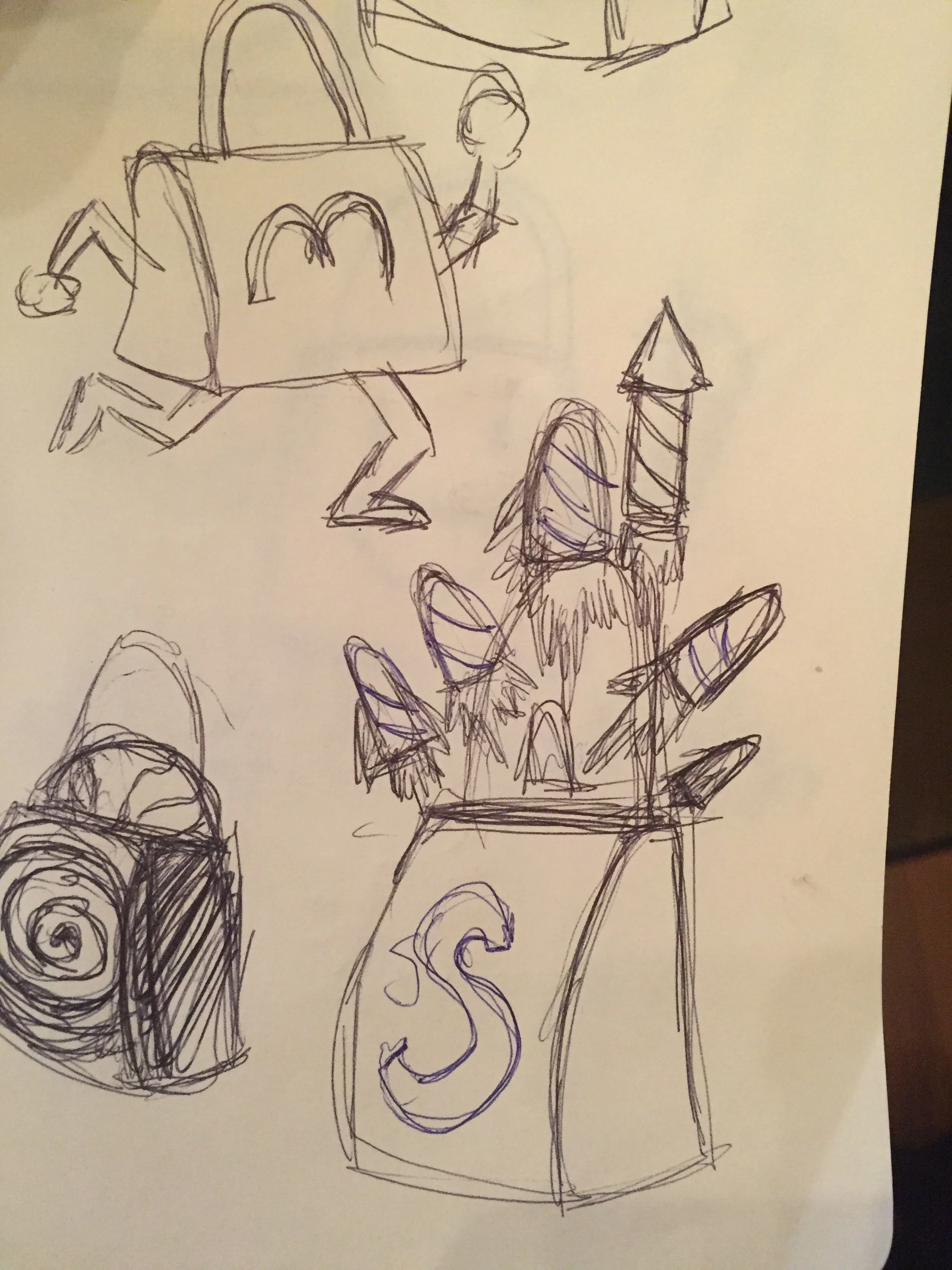  Concept three: creativity, innovation, excitement.  It was important that potential partners would understand that the company had personality, that it wasn’t just copy and paste, and that although they were a bag manufacturing company, they had the