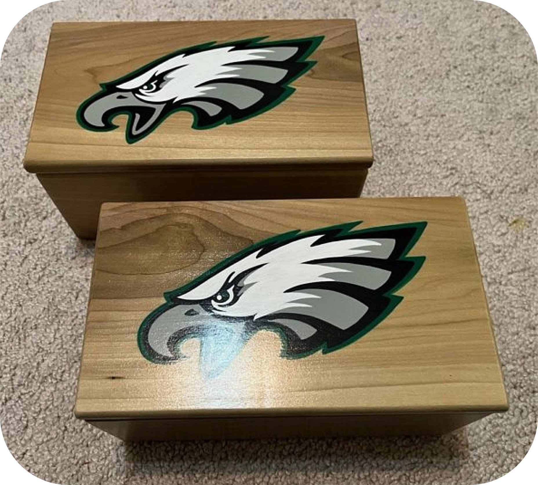  Sports themed memory boxes for that sports fan!  Contact  me to order a customized one for yourself or a loved one! 