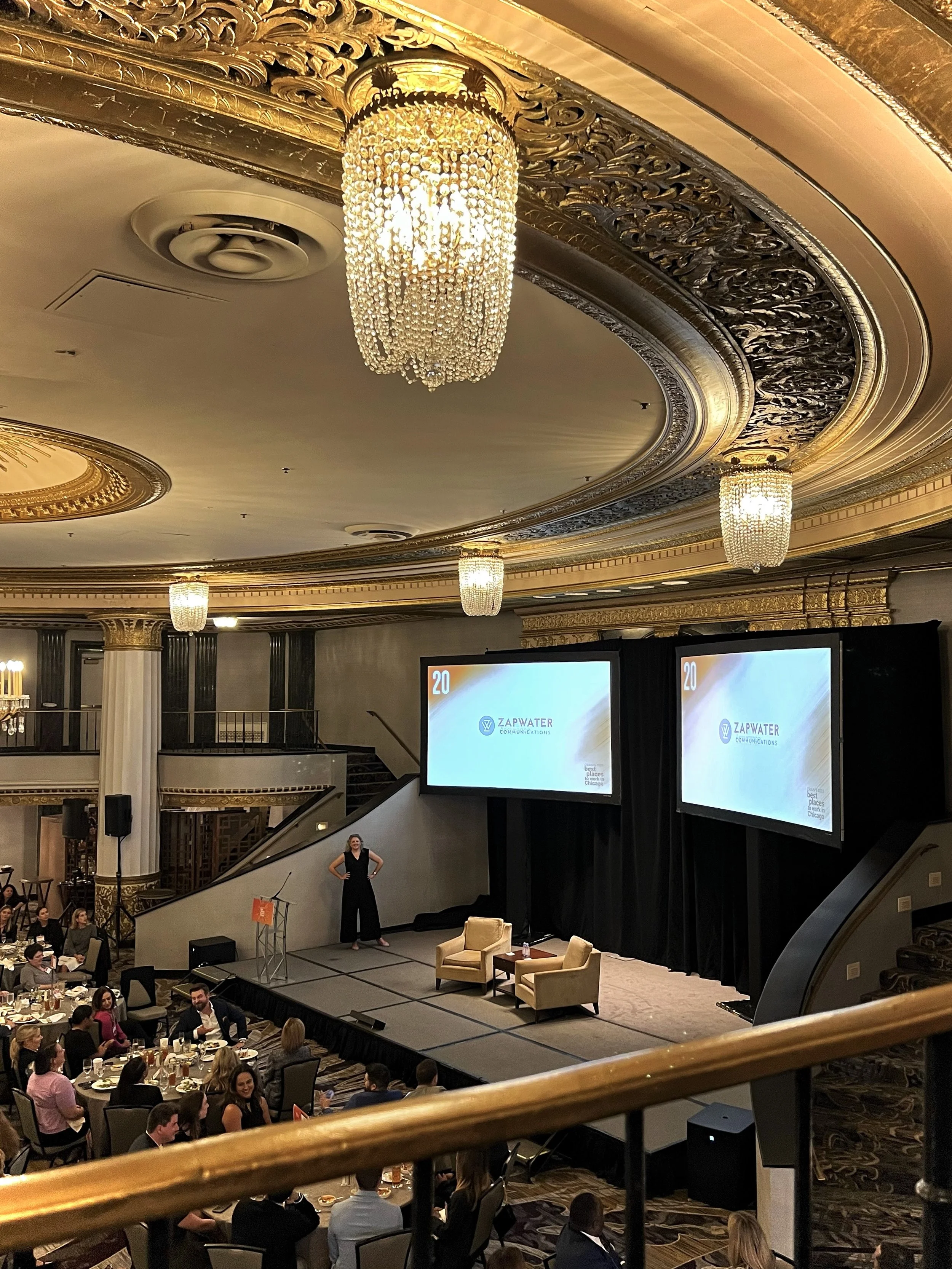 ZAPWATER COMMUNICATIONS RANKED #20 OF TOP 100 PLACES TO WORK IN CHICAGO BY CRAIN’S CHICAGO BUSINESS