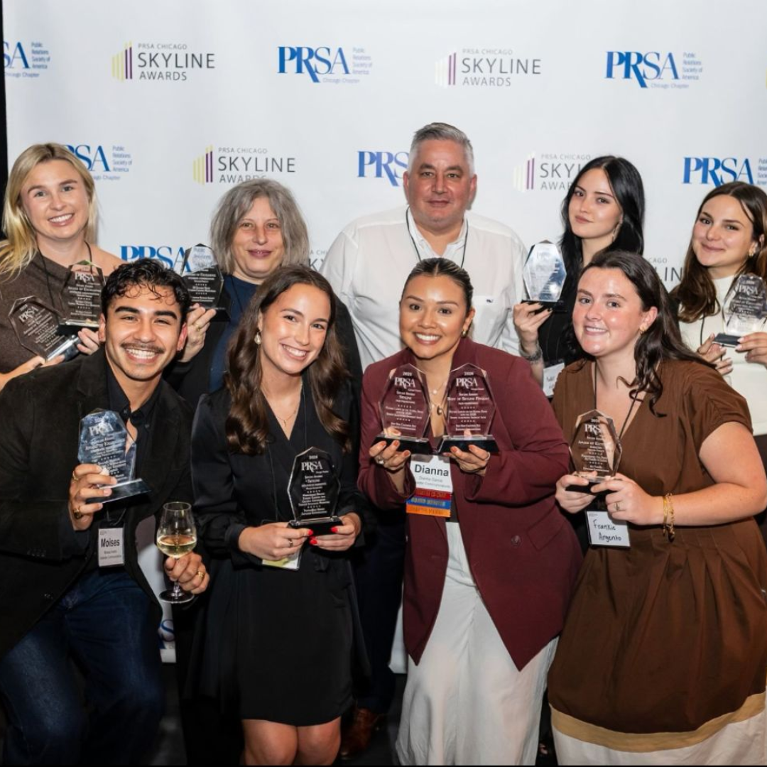 ZAPWATER WINS BIG AT CHICAGO PUBLIC RELATIONS AWARDS