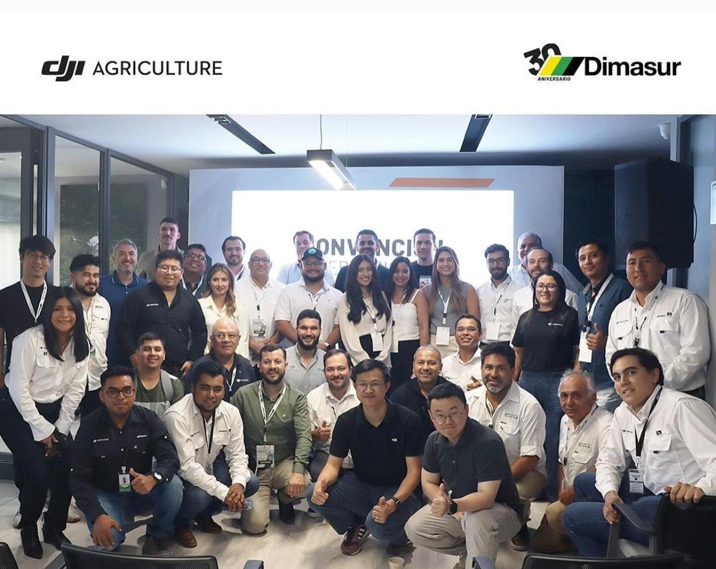 Contentos de representar a Costa Rica en la Convenci&oacute;n Internacional de Distribuidores Oficiales de la Linea DJI AGRICULTURA para Latinoam&eacute;rica.

Muy agradecidos por la invitaci&oacute;n y ser parte de tan gran evento.
Seguimos avanzand