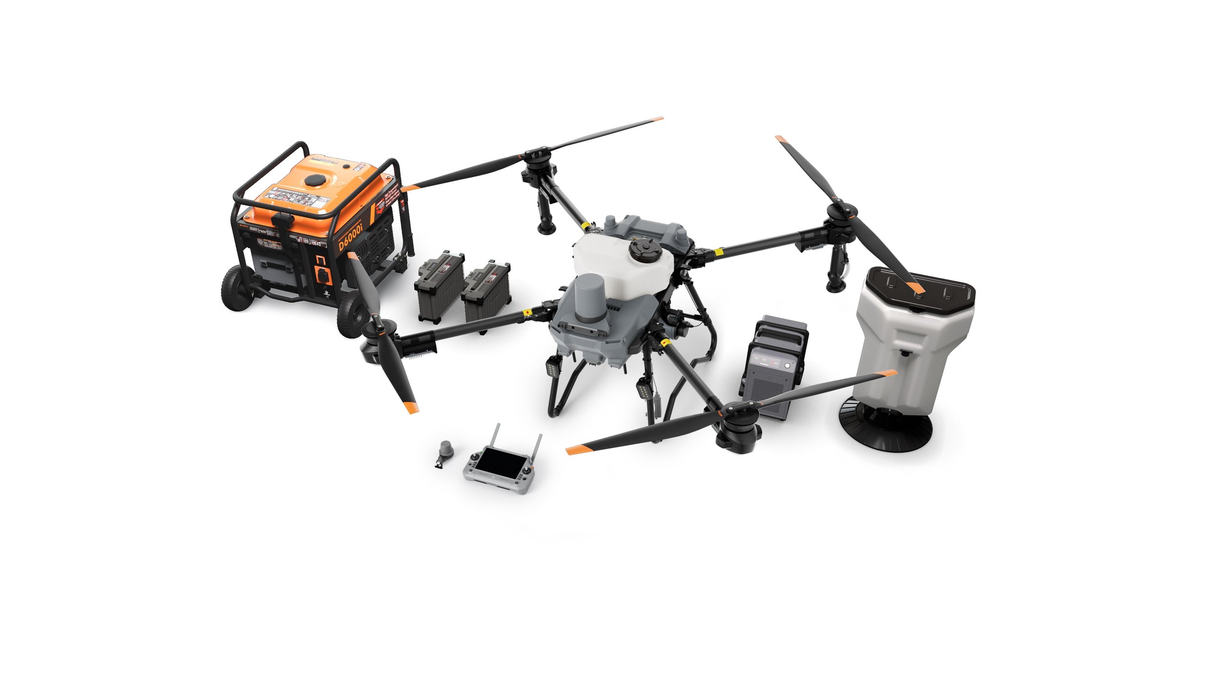 KIT T25P versión 25L COMBO (DRONE DJI Agras T25P + 3xBATERÍAS DB1560 + 1xCARGADOR + ACCESORIOS)