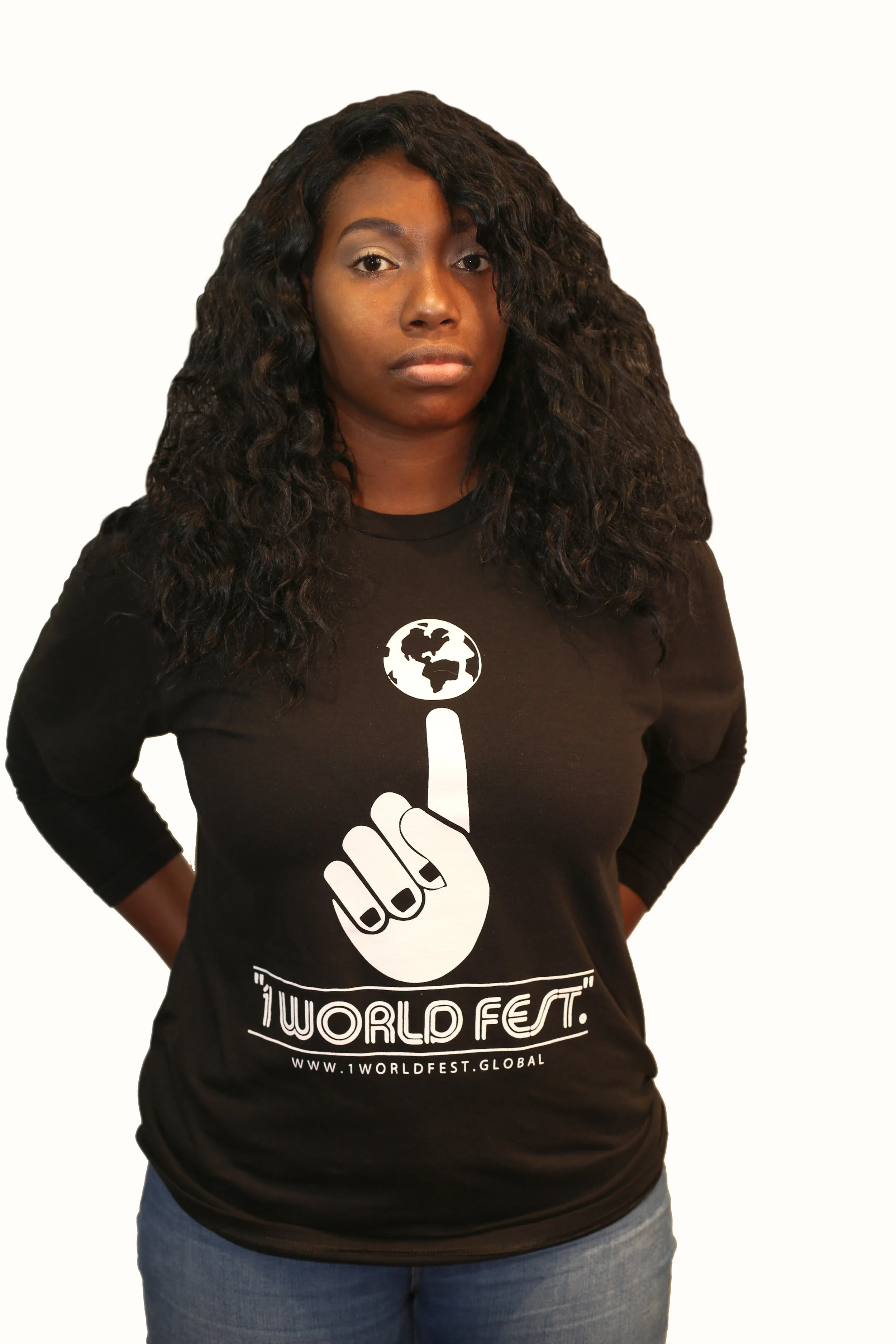 Barbie 1- the "1 World FestGlobal." welcomes Barbie- an African American woman born and raised in Ohio.
