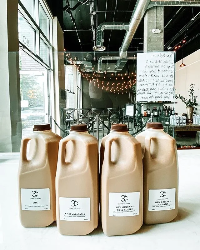 Happy Mother&rsquo;s Day! We know you&rsquo;re looking forward to these batch coffees we will have available for you tomorrow. We will be offering the New Orleans iced coffee and Ginger Chai lattes in both organic whole milk and Oatly oat milk. They 